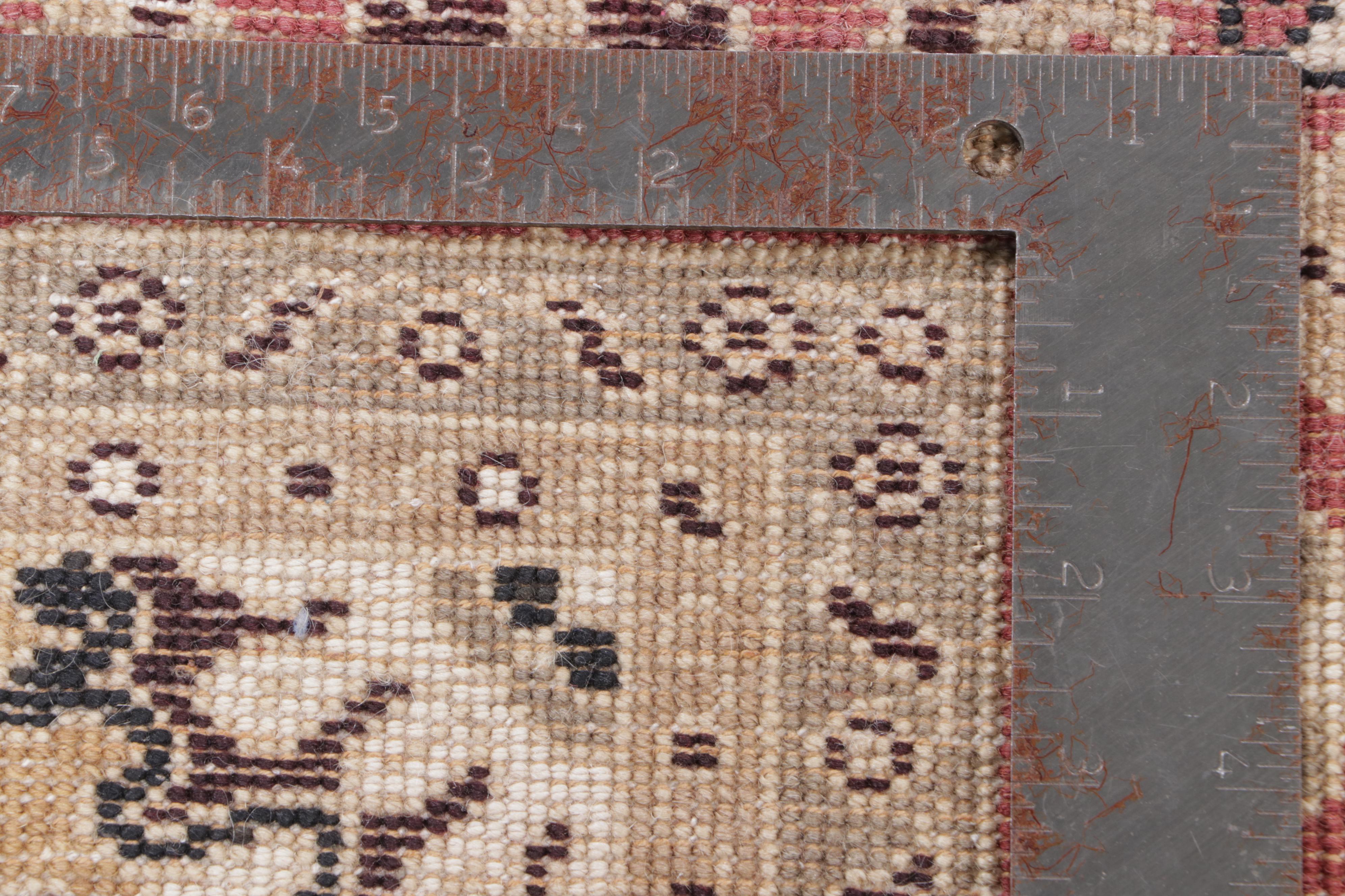 6'4 x 9'10 Hand-Knotted Indo-Persian Area Rug