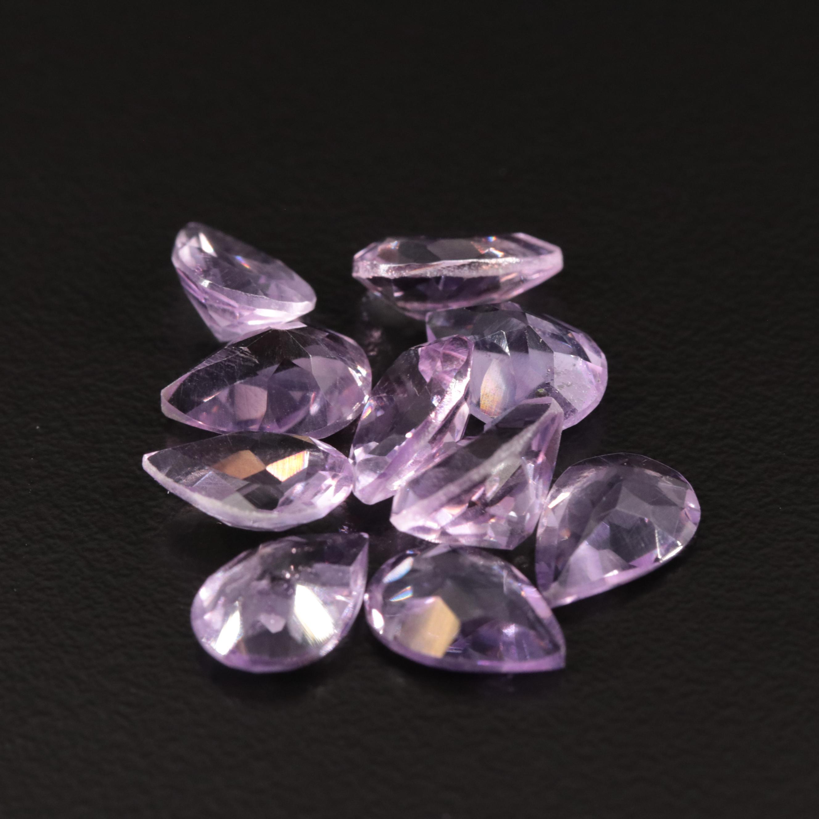Loose 15.50 CTW Amethyst Lot