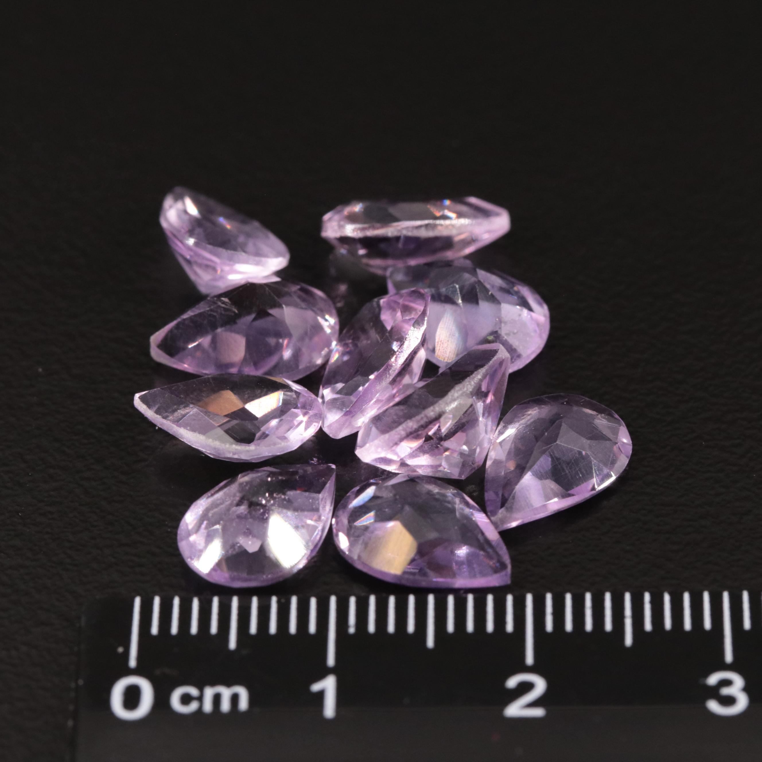 Loose 15.50 CTW Amethyst Lot