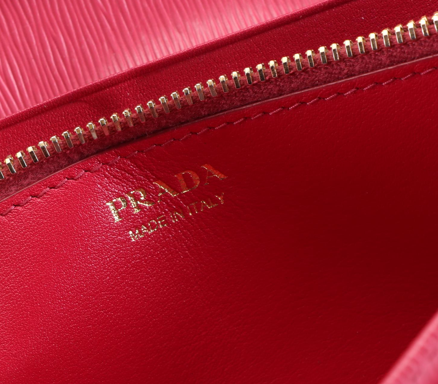 Prada Continental Wallet in Saffiano Leather