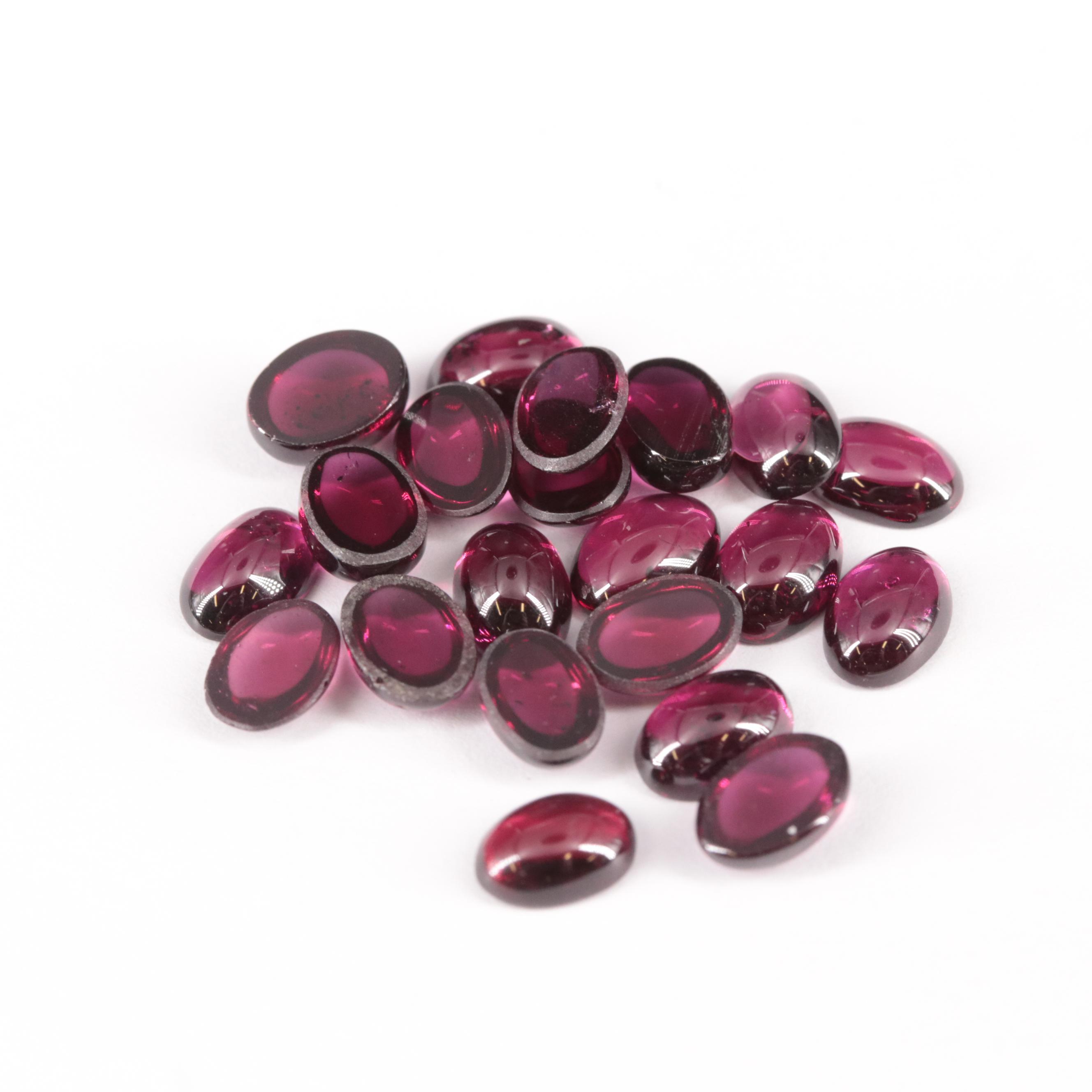 Loose 20.85 CTW Rhodolite Garnet Lot