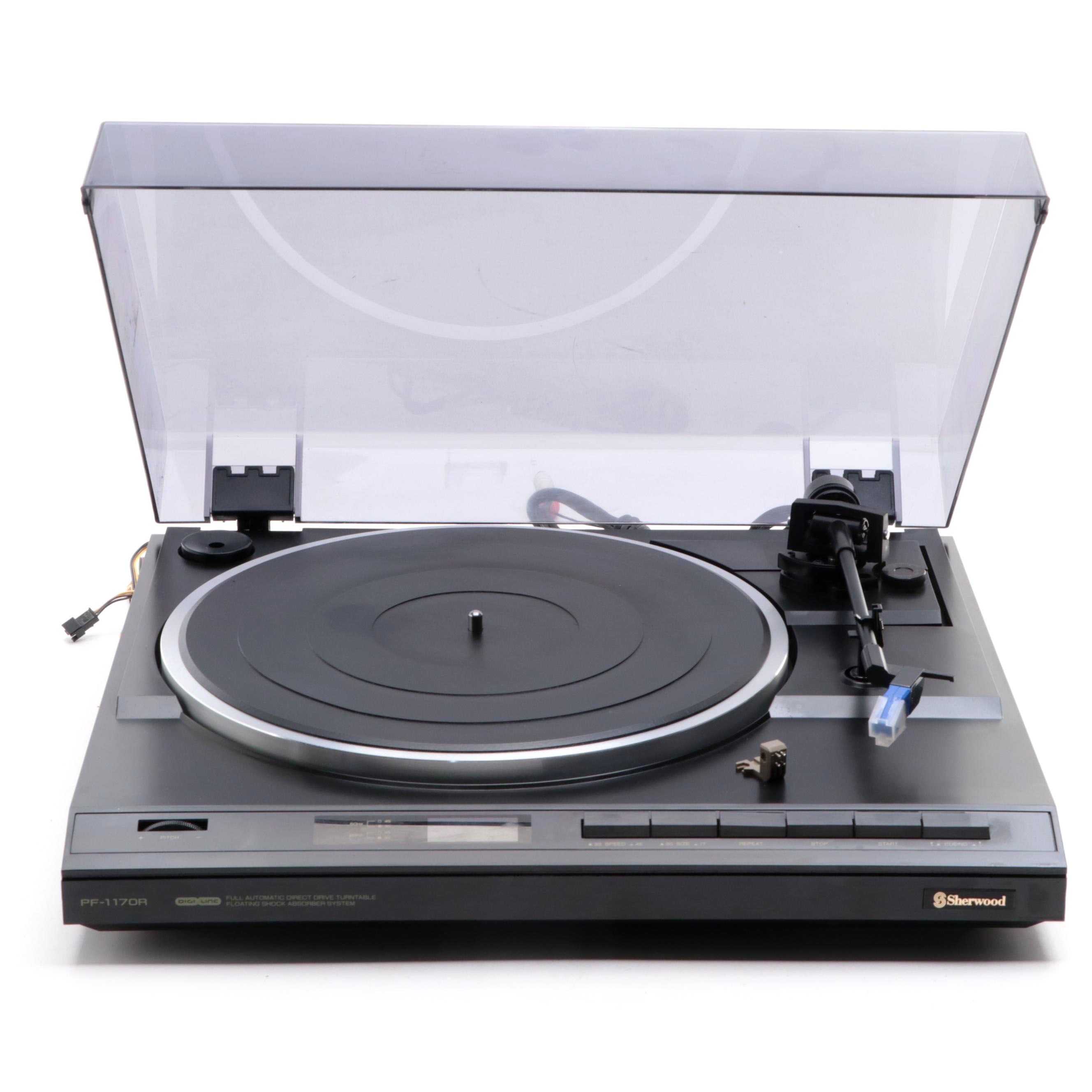 Sherwood Model PF-1170R Automatic Turntable, Late 20th Century