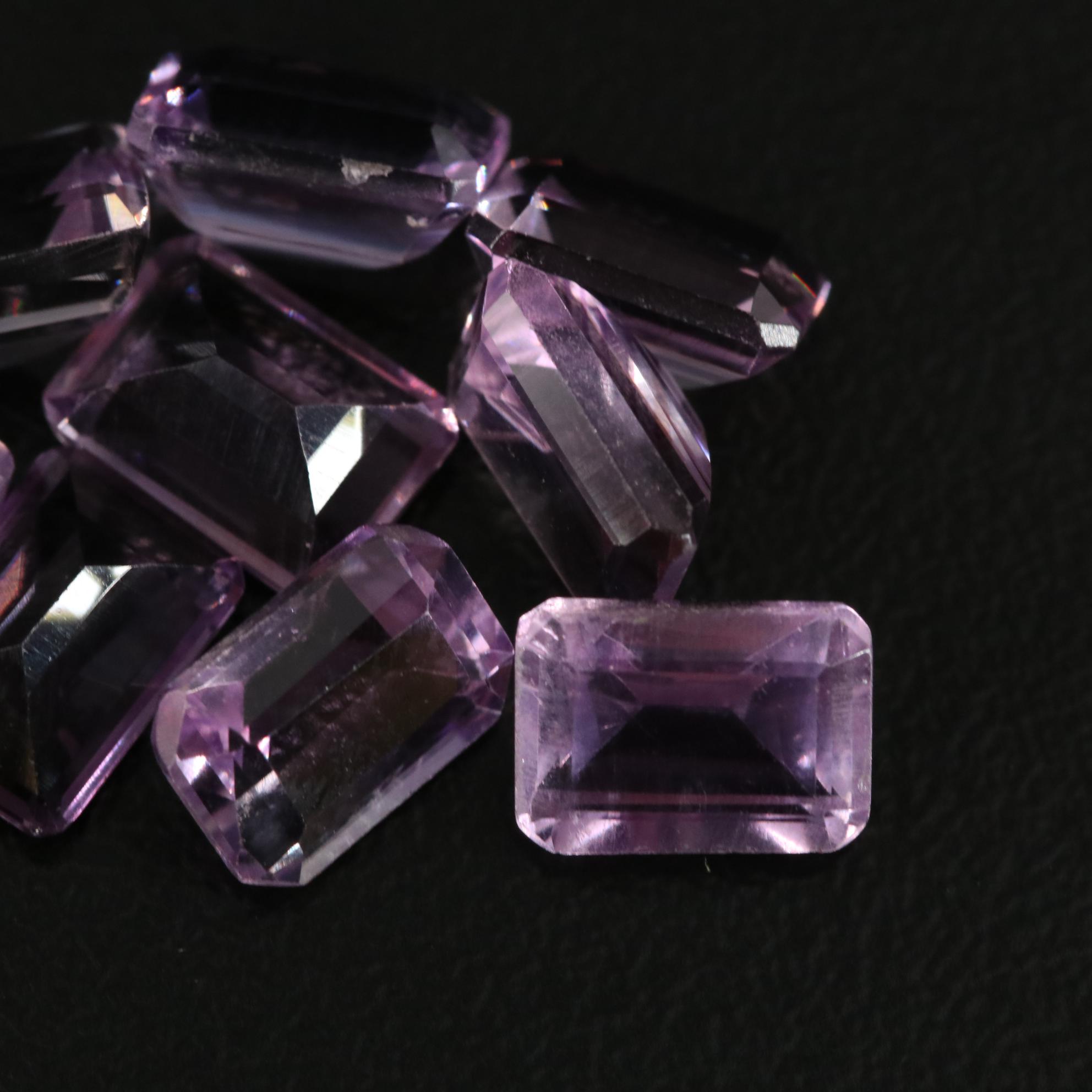 Loose 11.37 CTW Amethyst Lot