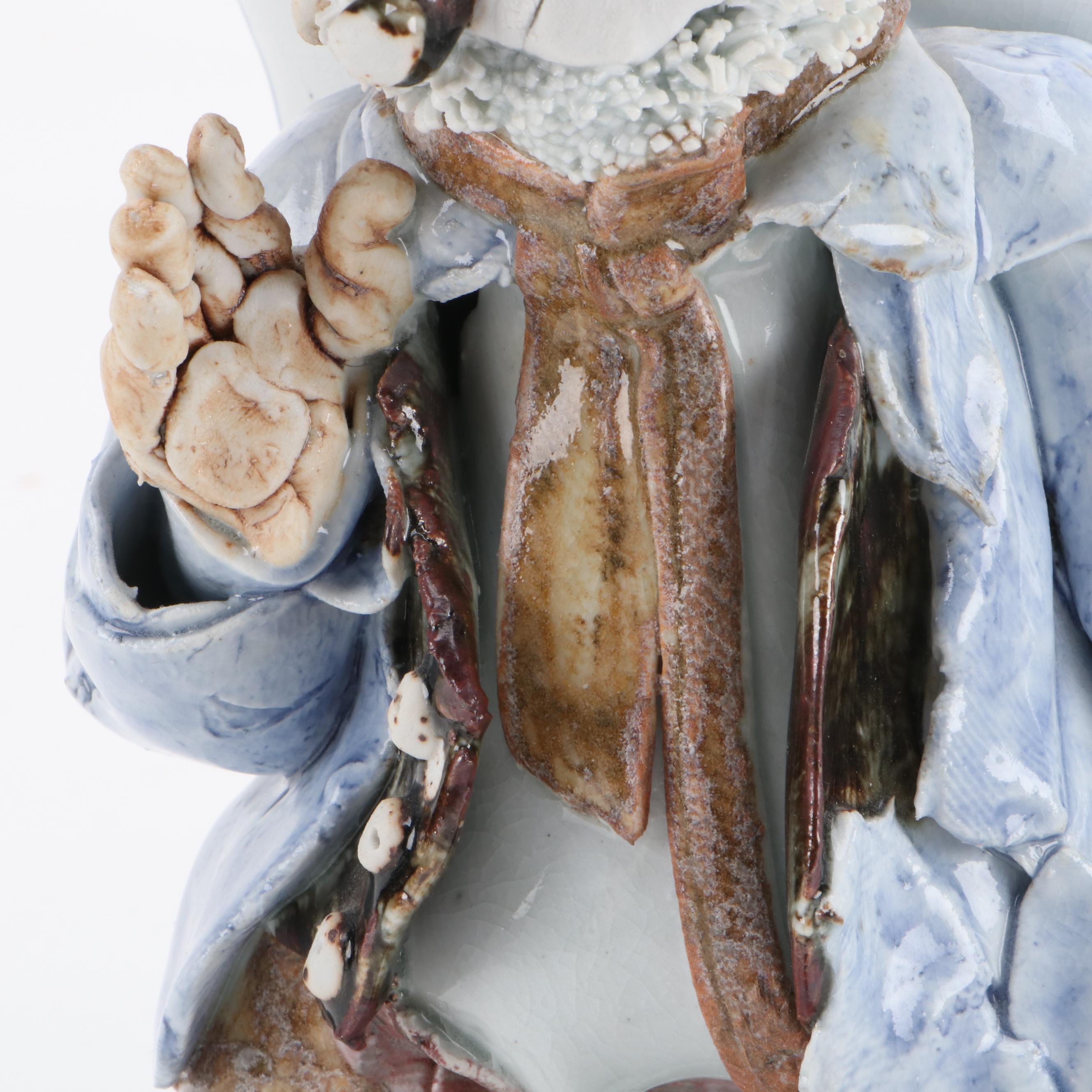 Artist Signed Hand Built Ceramic Mug