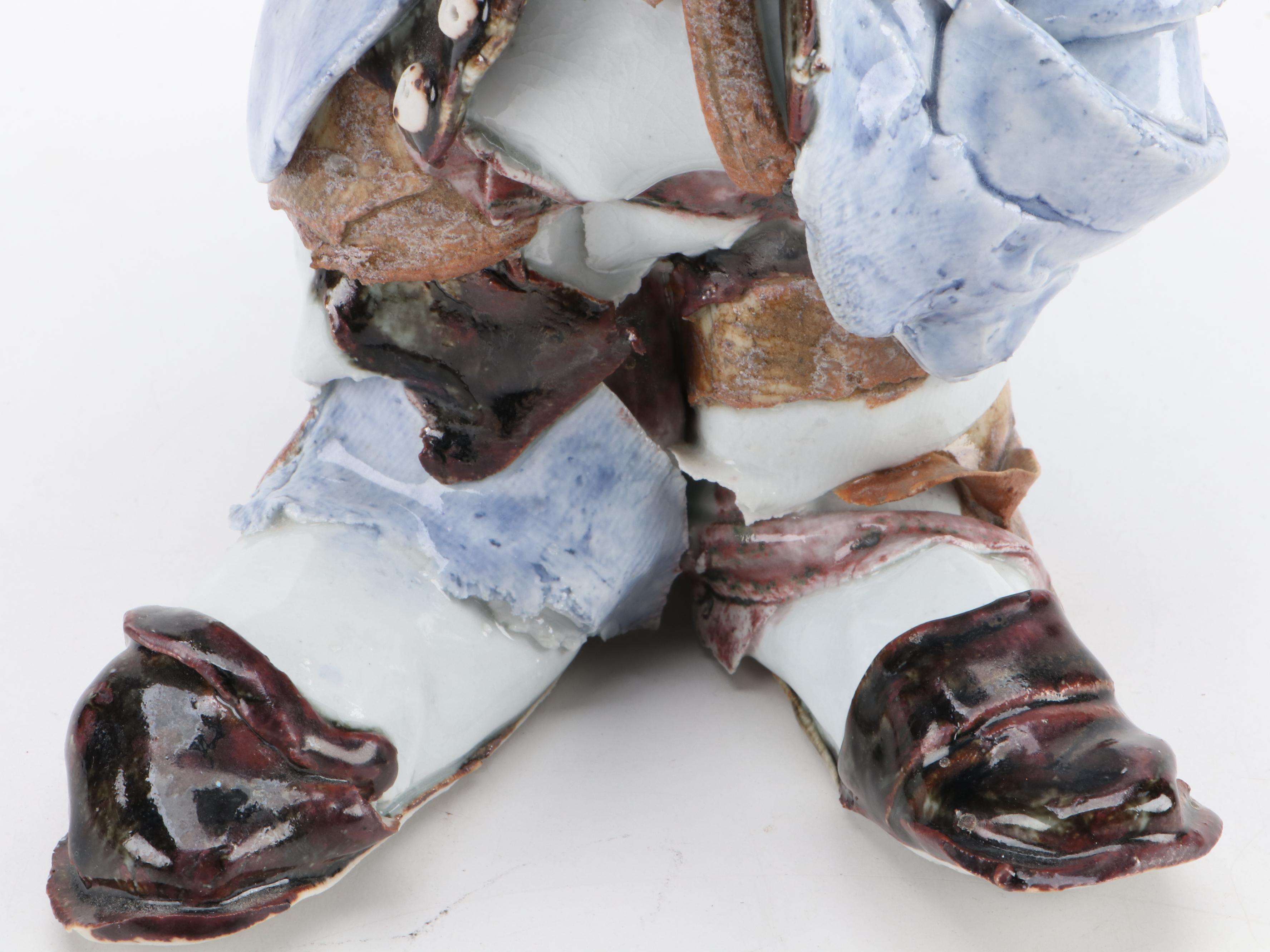 Artist Signed Hand Built Ceramic Mug