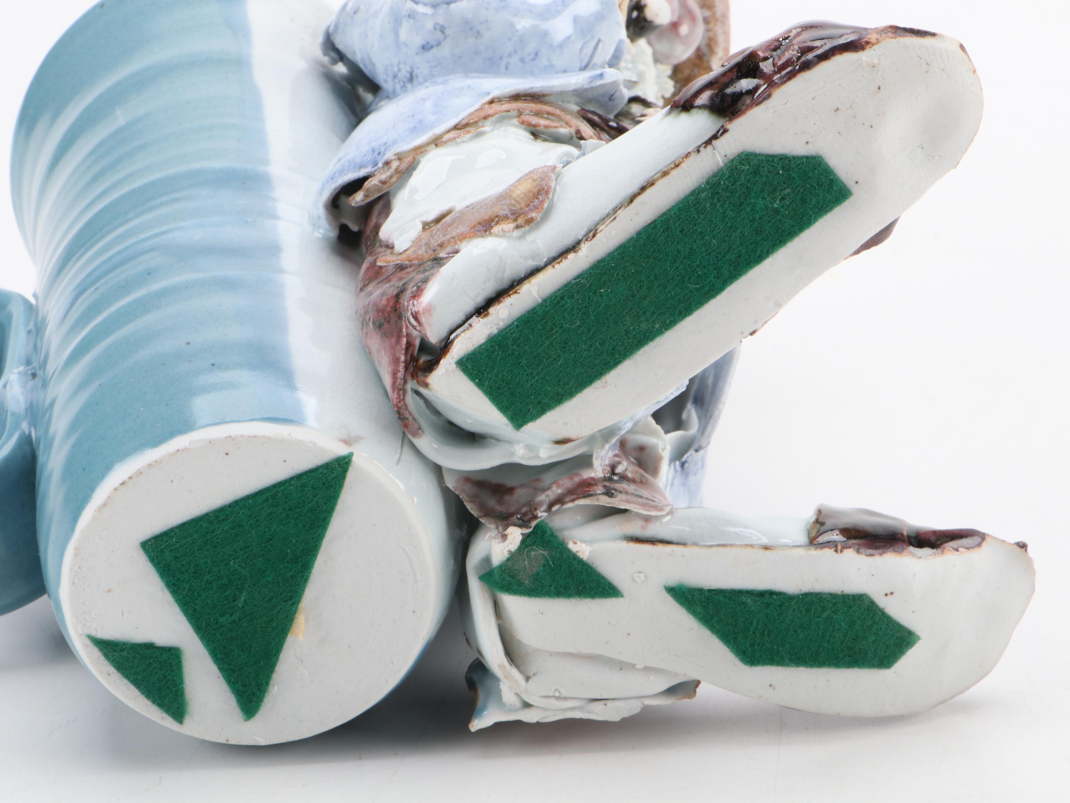 Artist Signed Hand Built Ceramic Mug