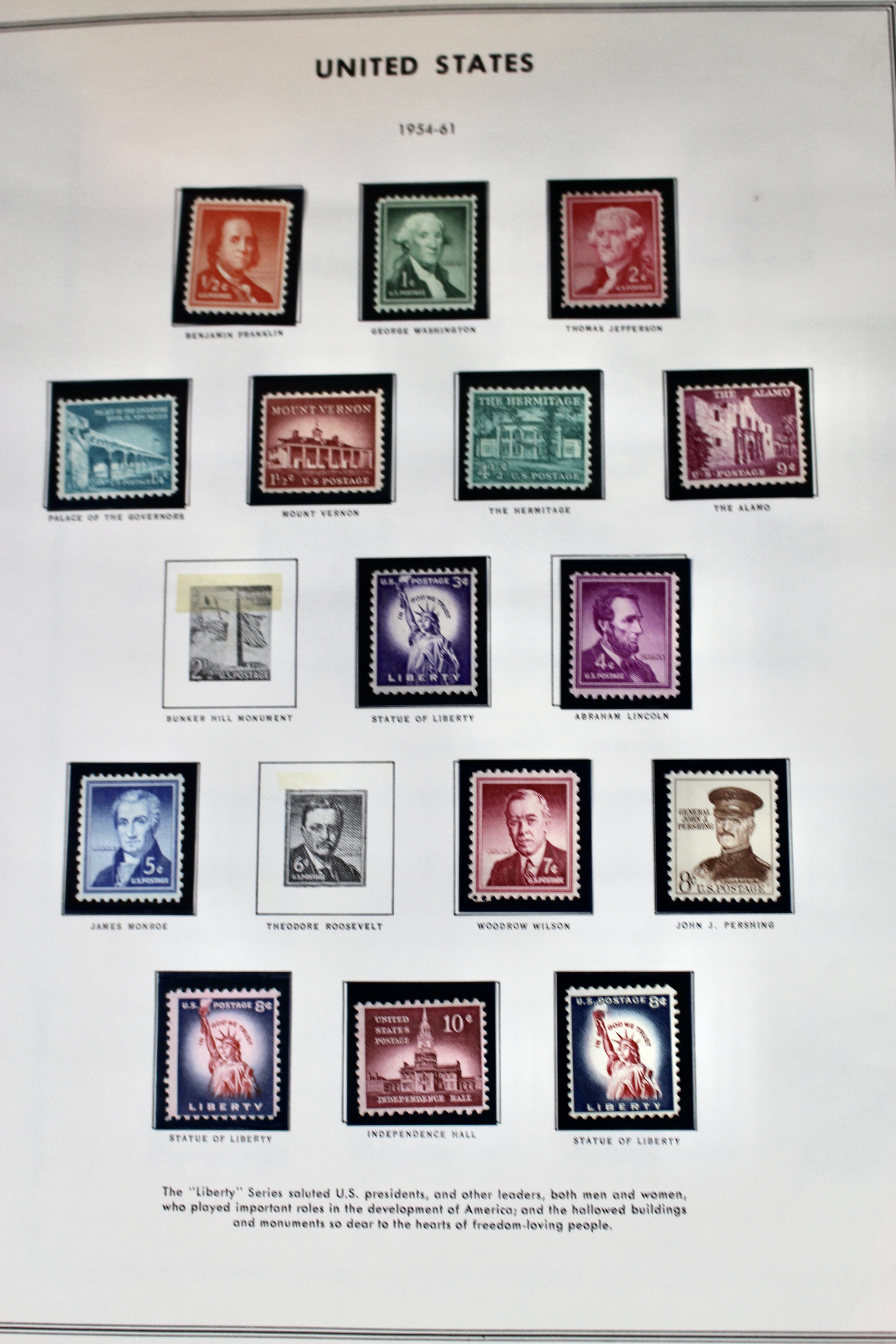 Three Regular Issue Postage Stamp Sets, 1938, 1954 and 1965