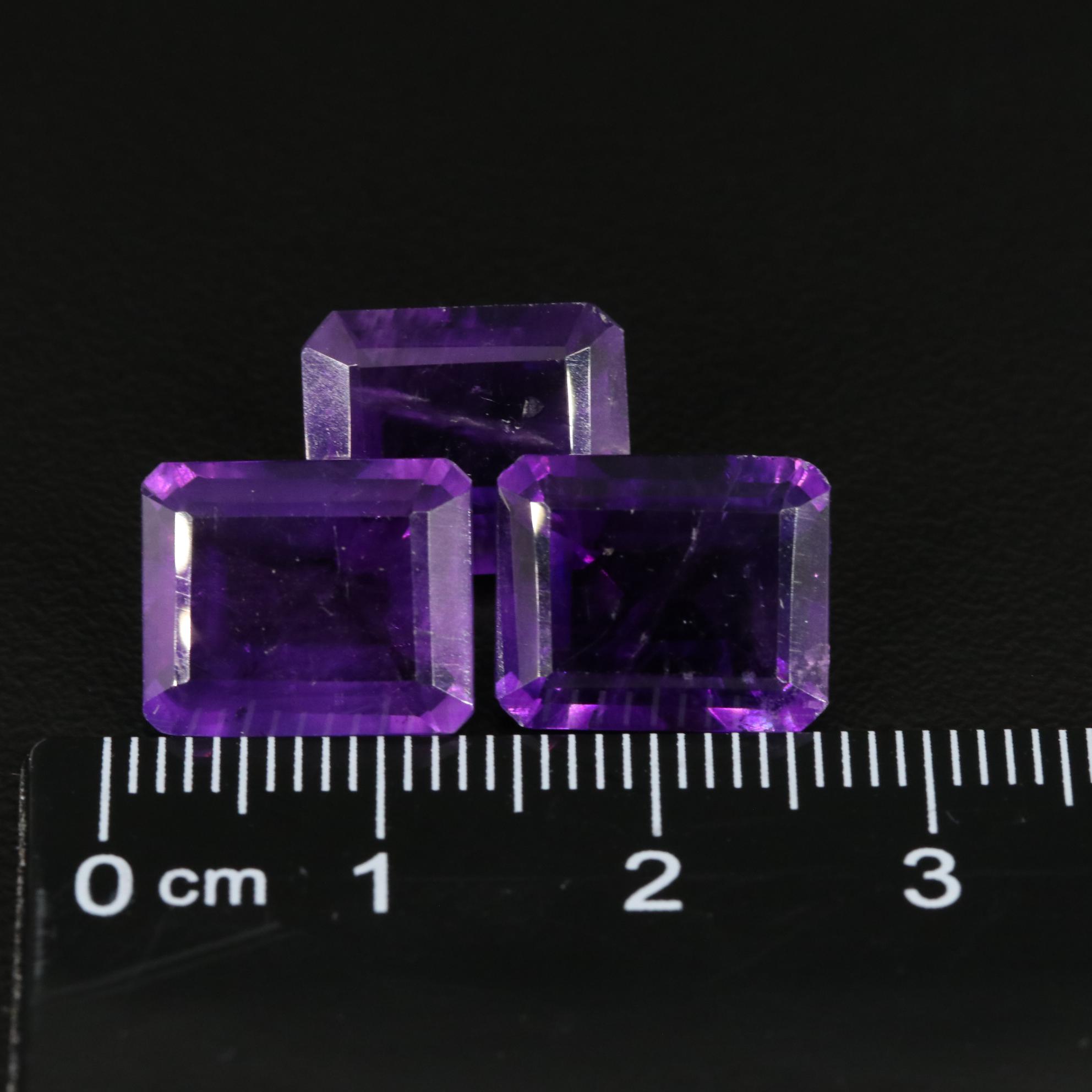 Loose 15.40 CTW Amethyst Lot