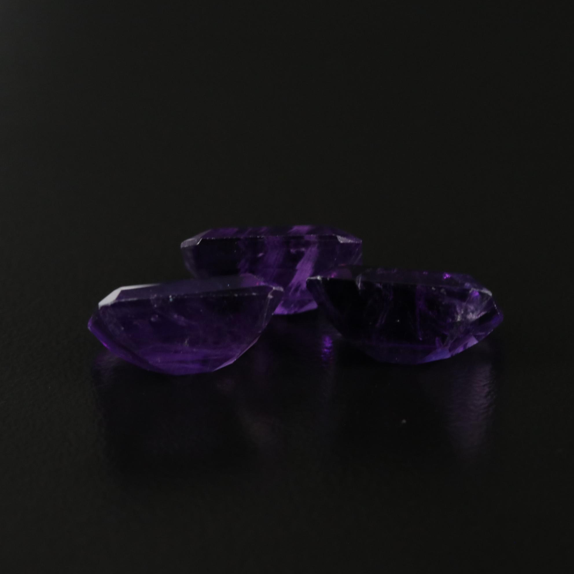 Loose 15.40 CTW Amethyst Lot