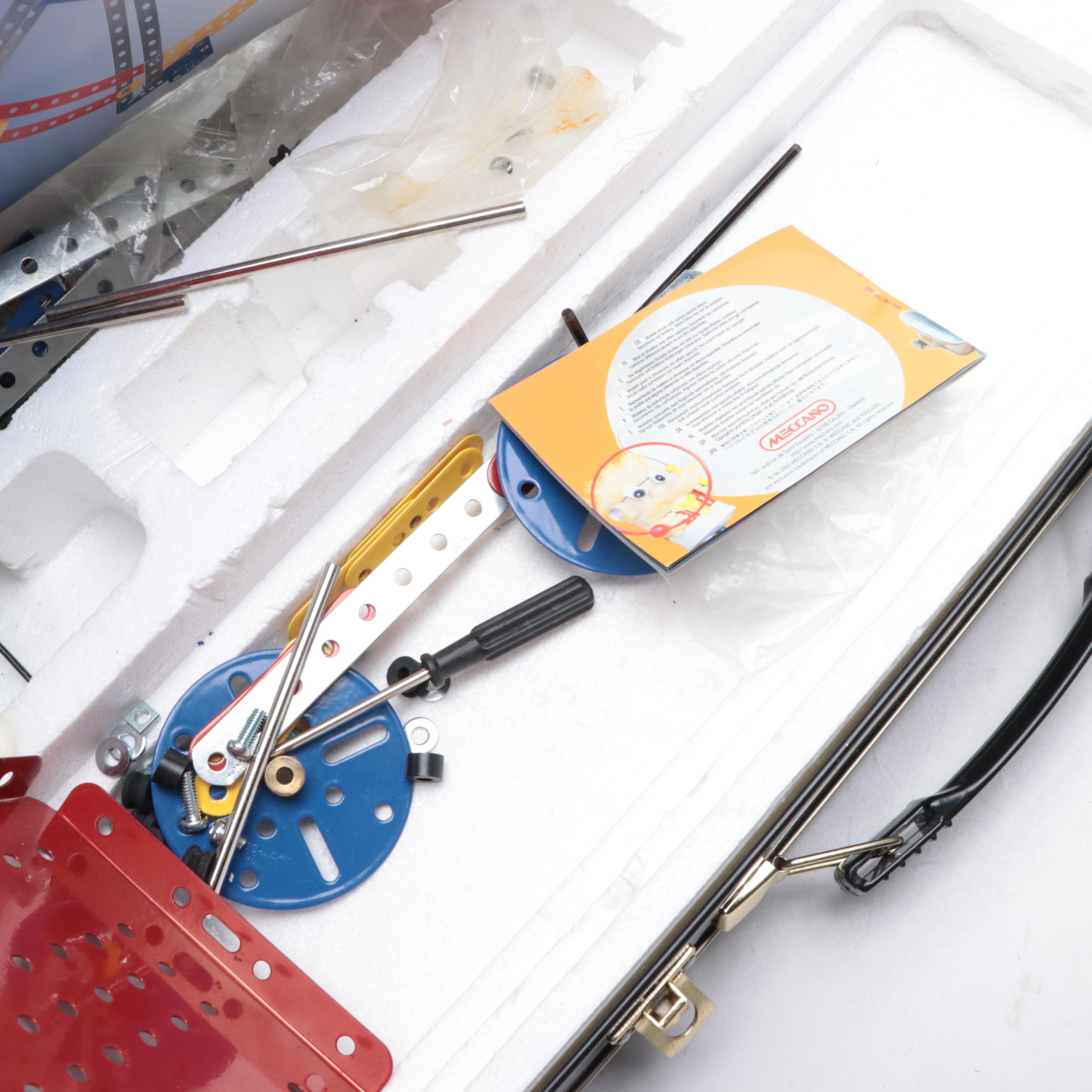 Meccano Erector Metal Motorized Construction Set, 2003