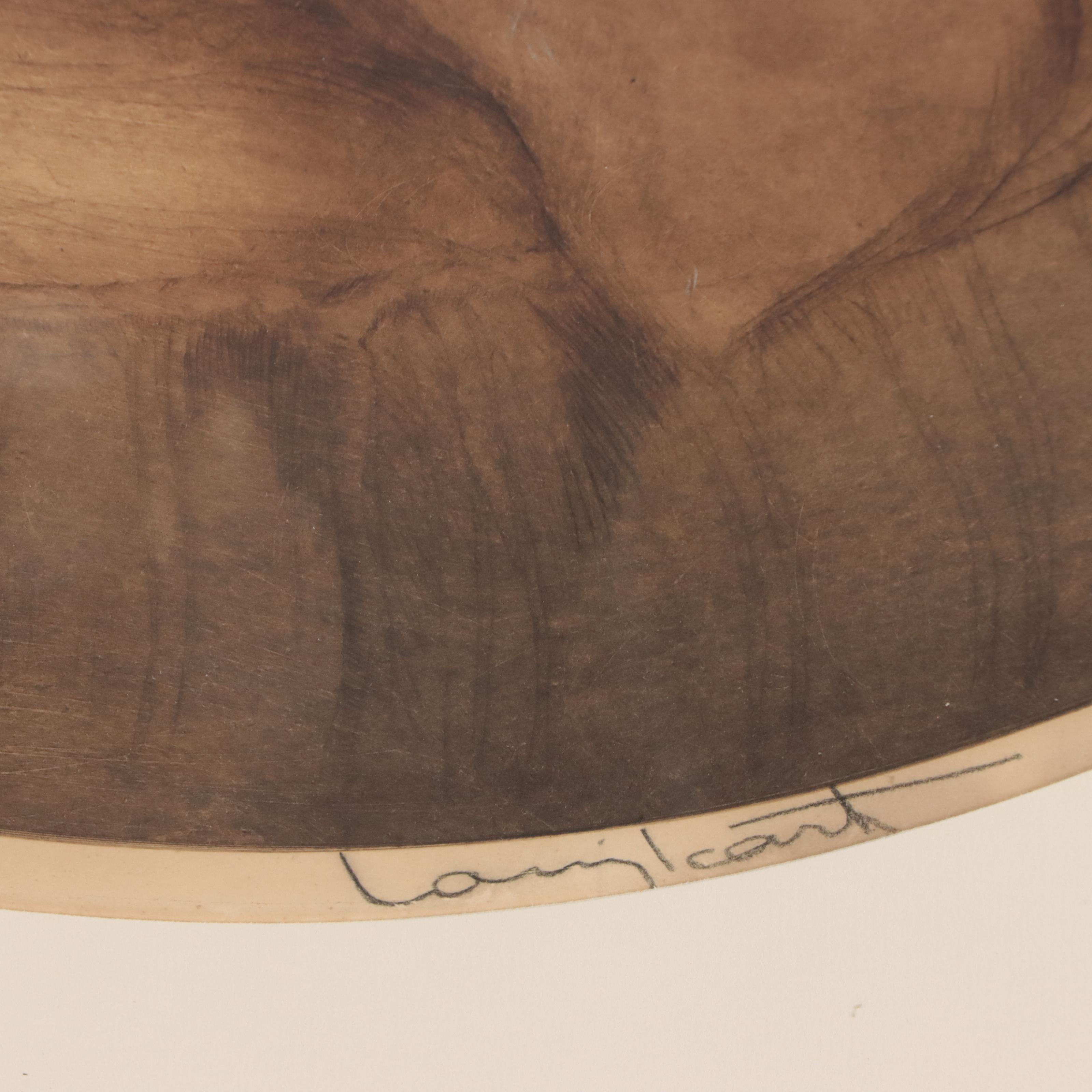 Louis Icart Etching "Cigarette Memories," 1931