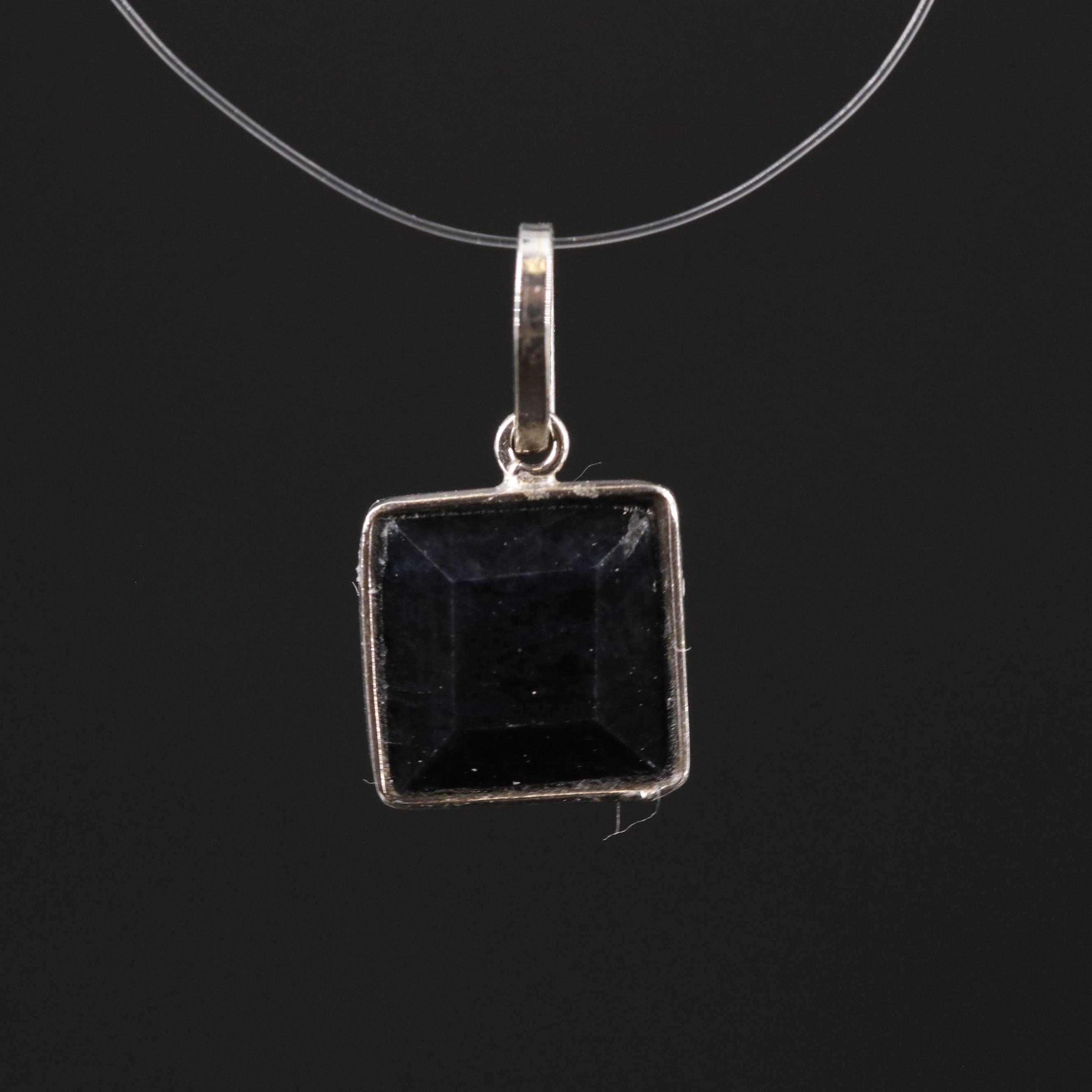 14K Filled Corundum Pendant