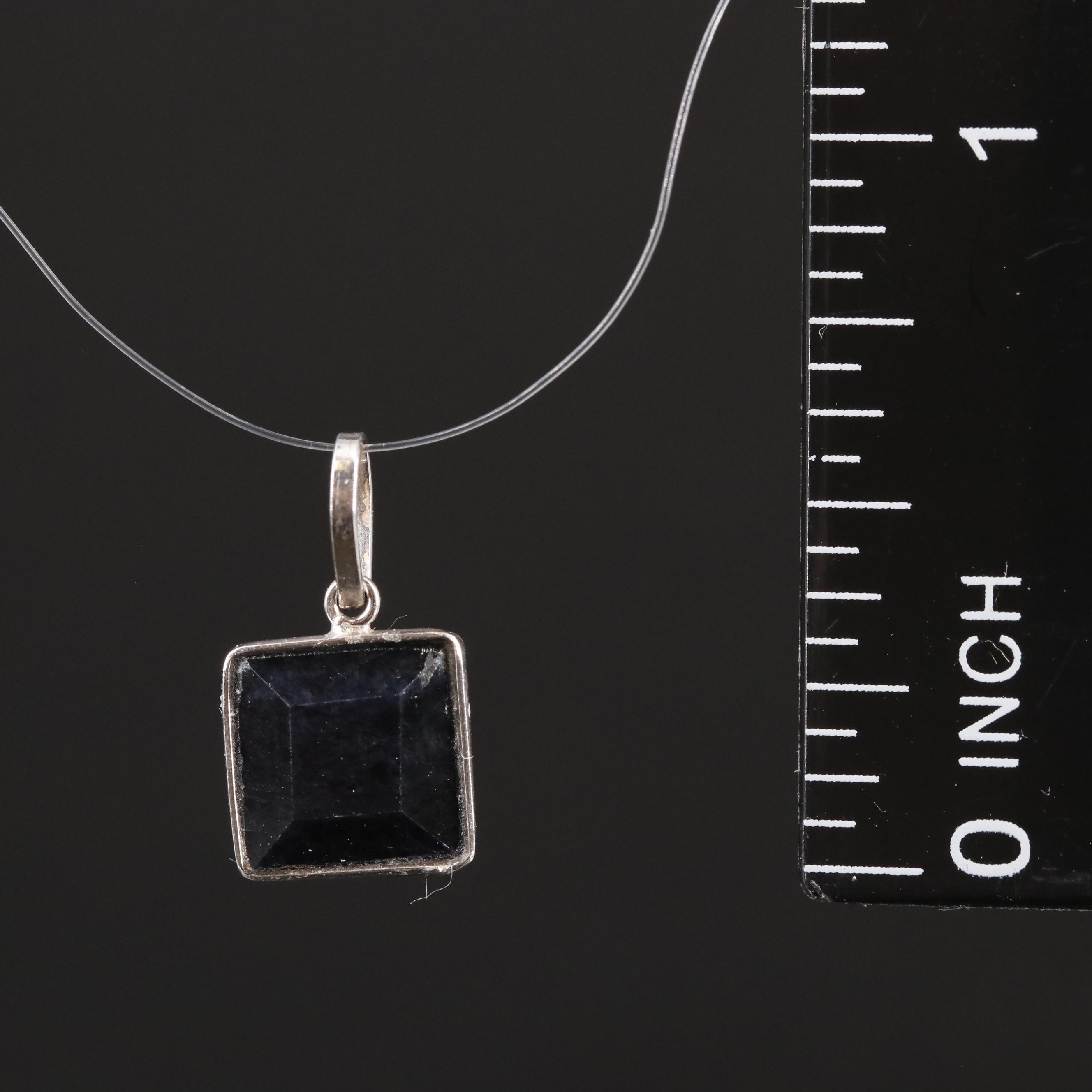 14K Filled Corundum Pendant