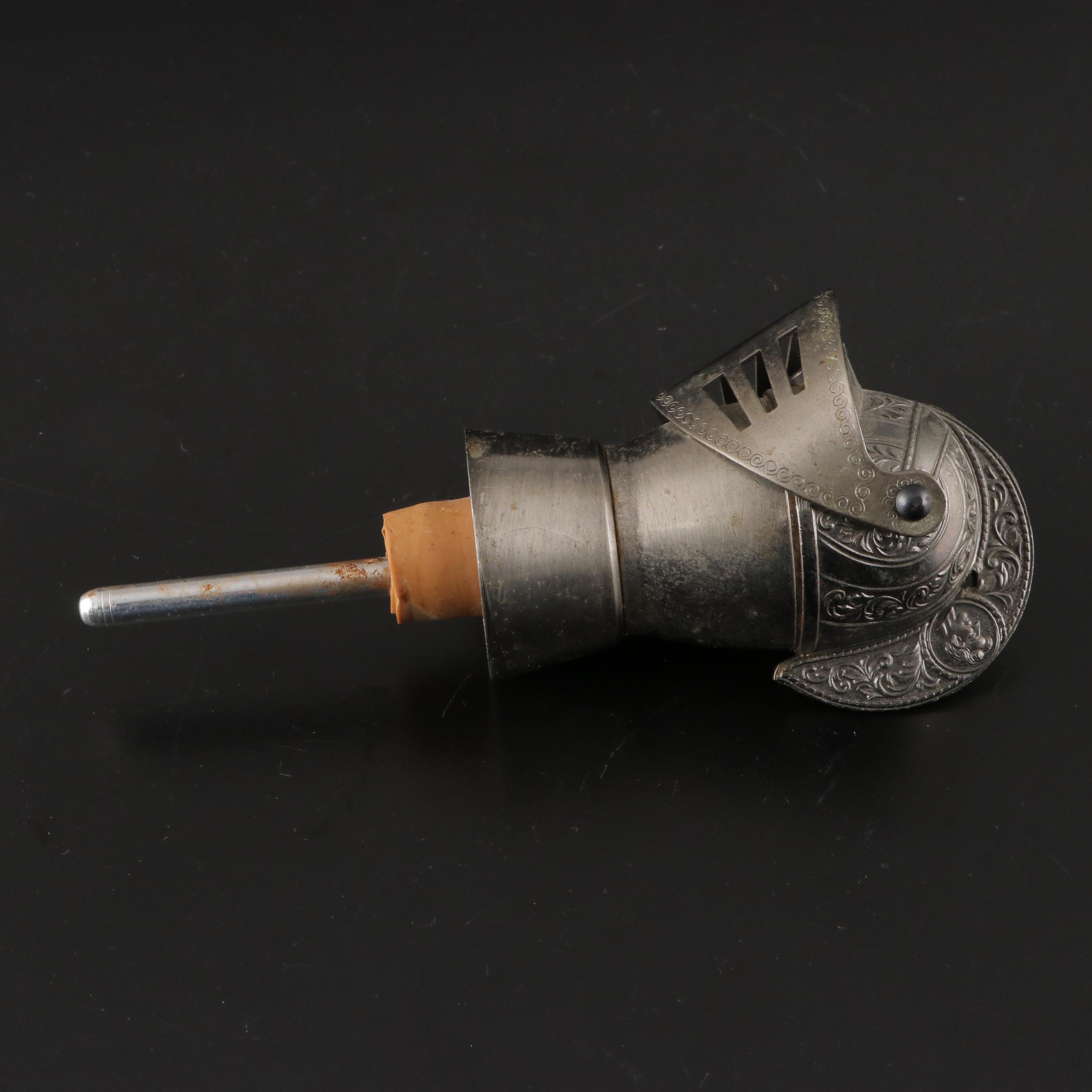 French Fox Hunting Shot Glasses with Recipe Cocktail Shaker and Dispenser