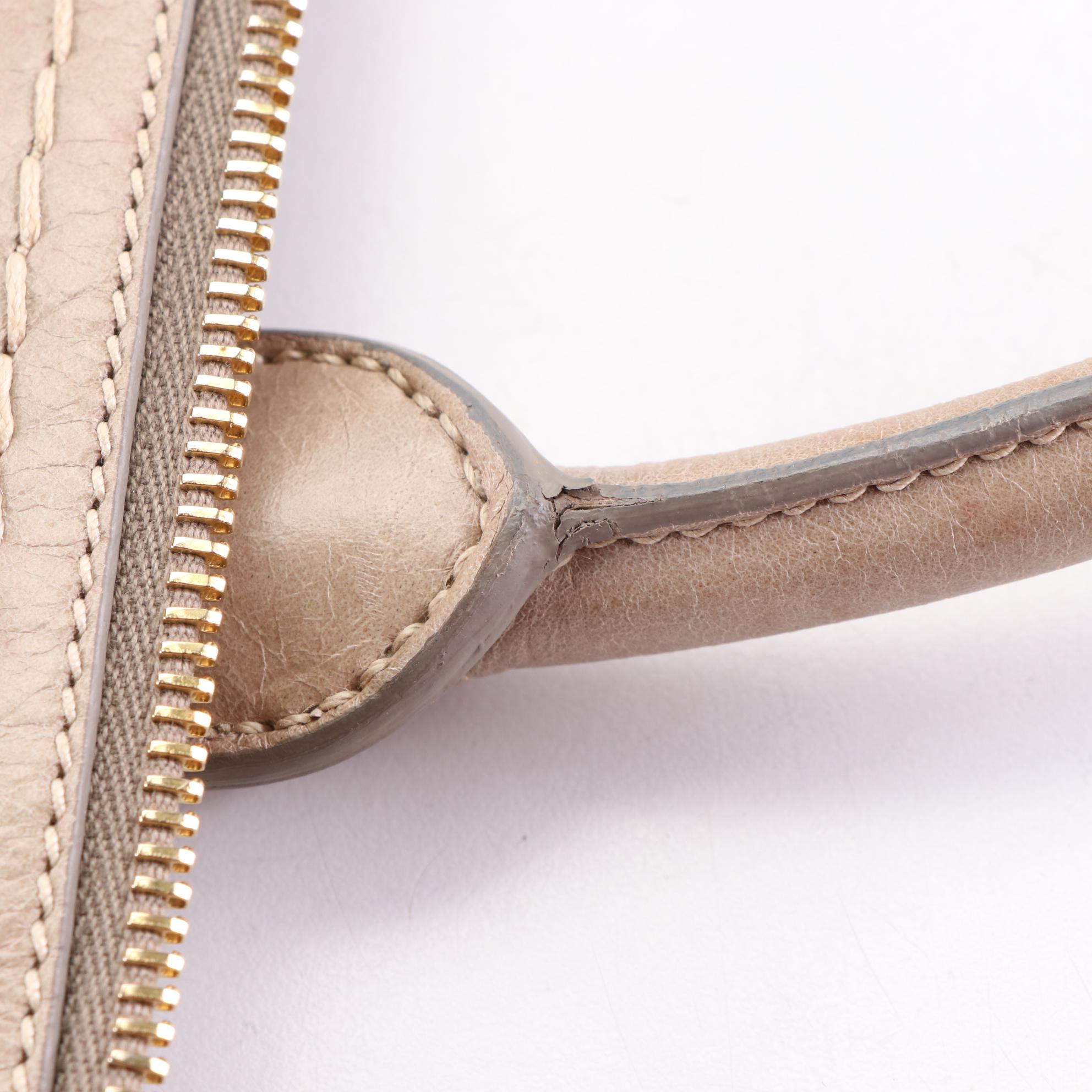 Prada Two-Way Satchel Bag in Vitello Shine Leather