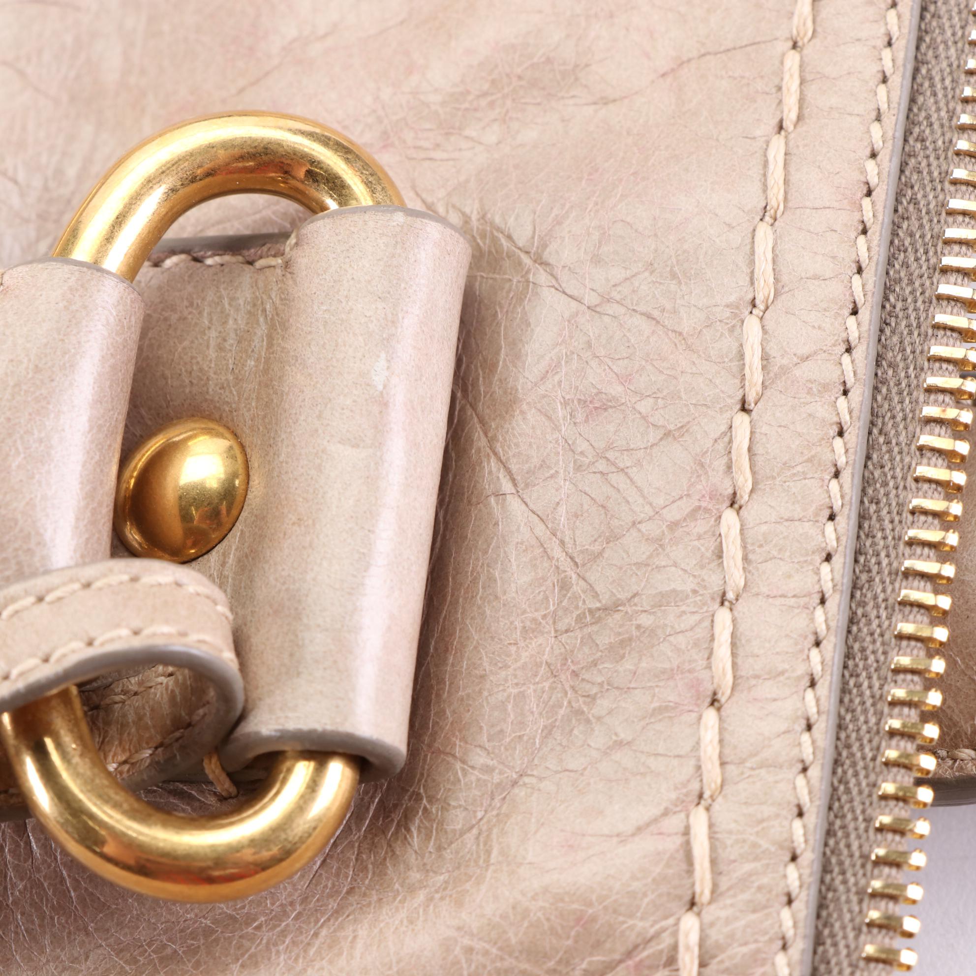 Prada Two-Way Satchel Bag in Vitello Shine Leather