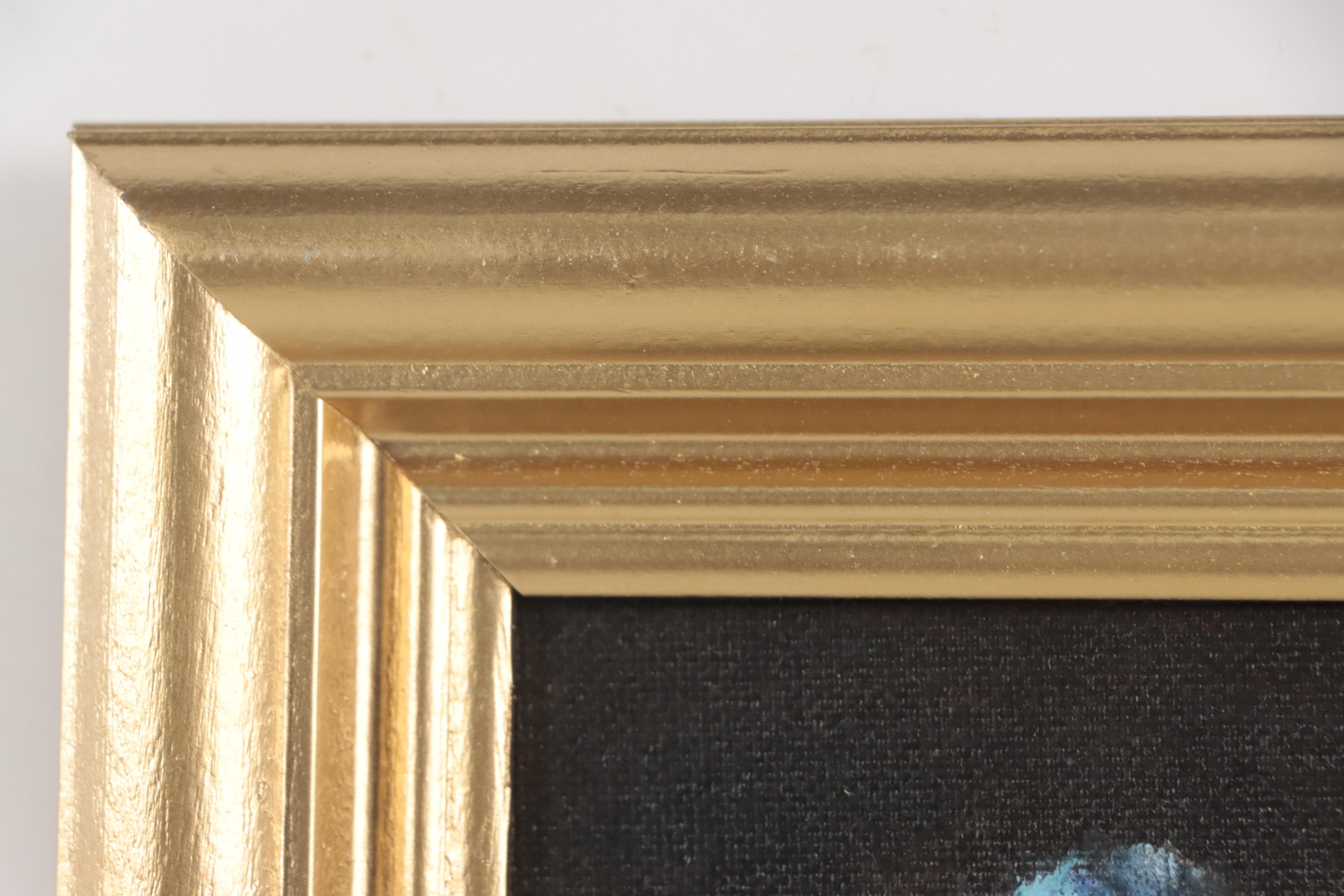 Houra H. Alghizzi Oil Painting "Hydrangeas in Vase"