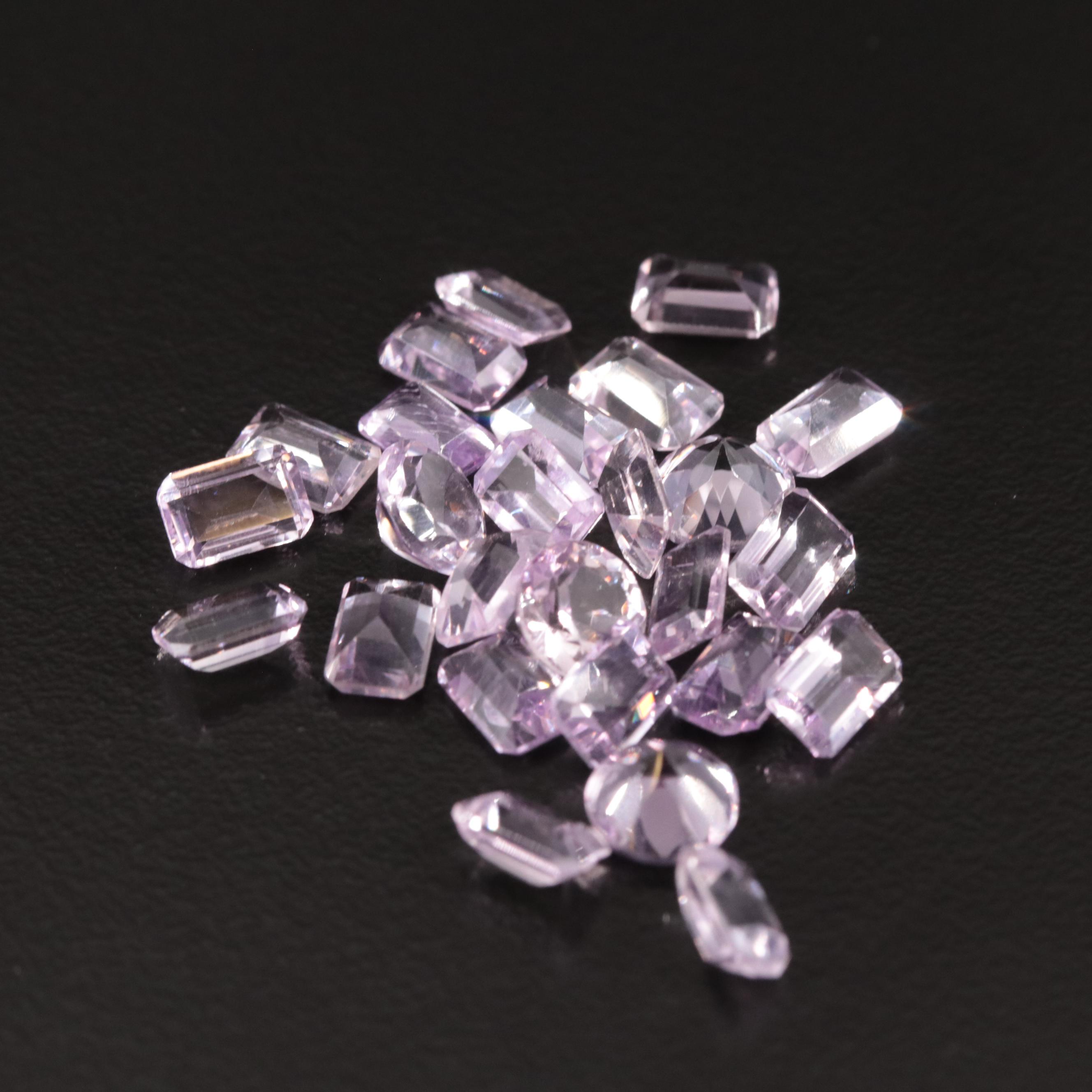 Loose 14.85 CTW Amethyst Lot