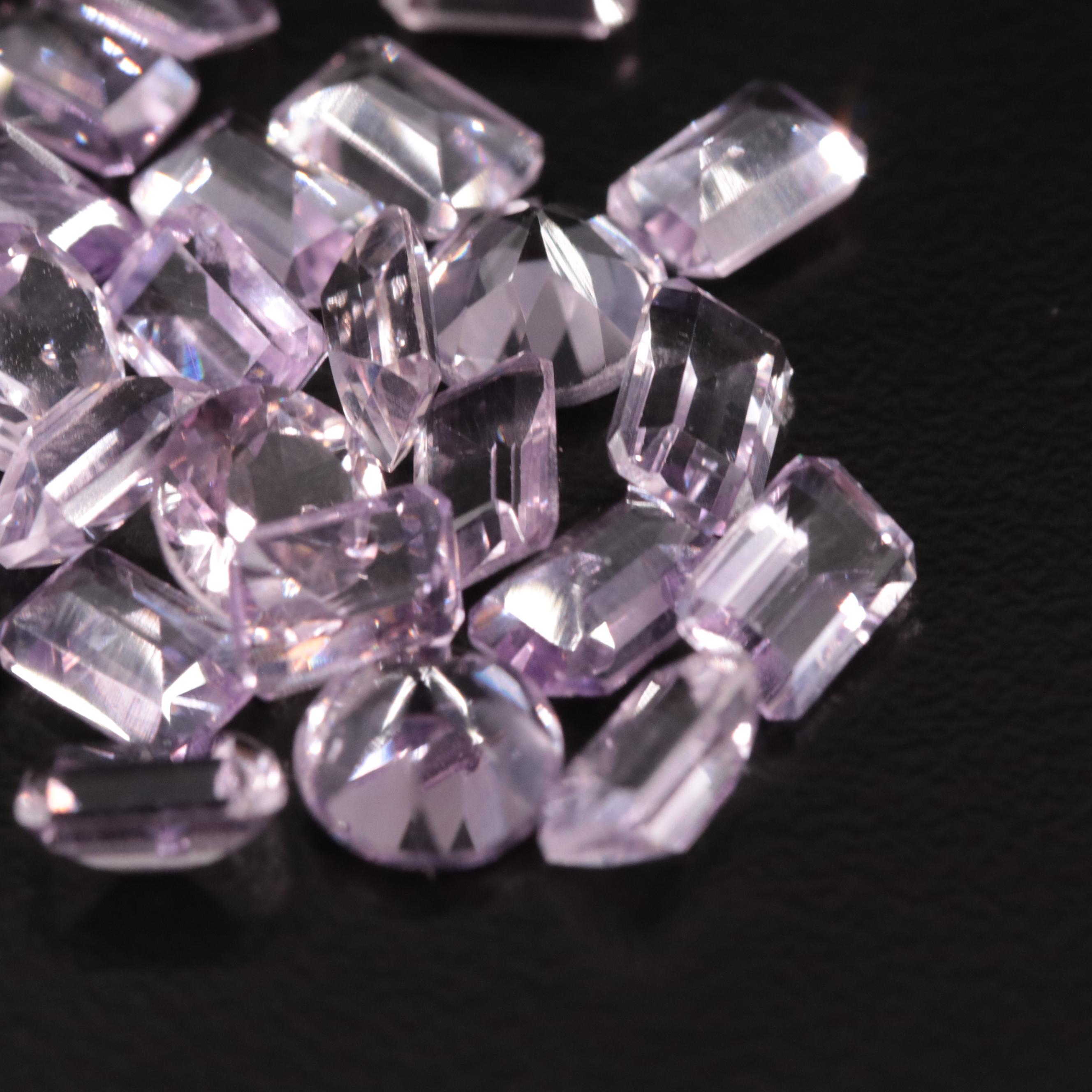 Loose 14.85 CTW Amethyst Lot