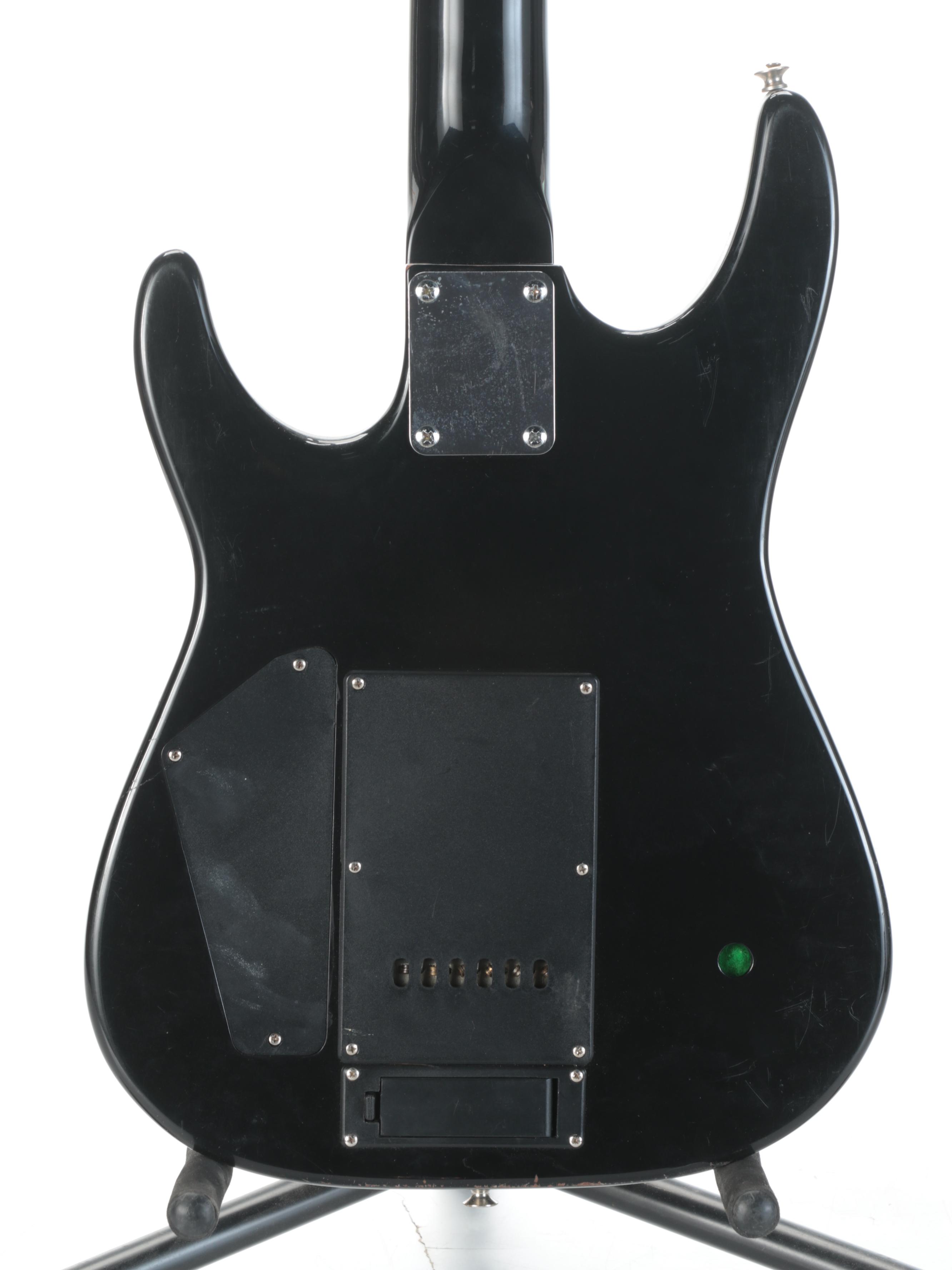 Synsonics "The Terminator" Electric Guitar with Audio-Technica Studio Headphones