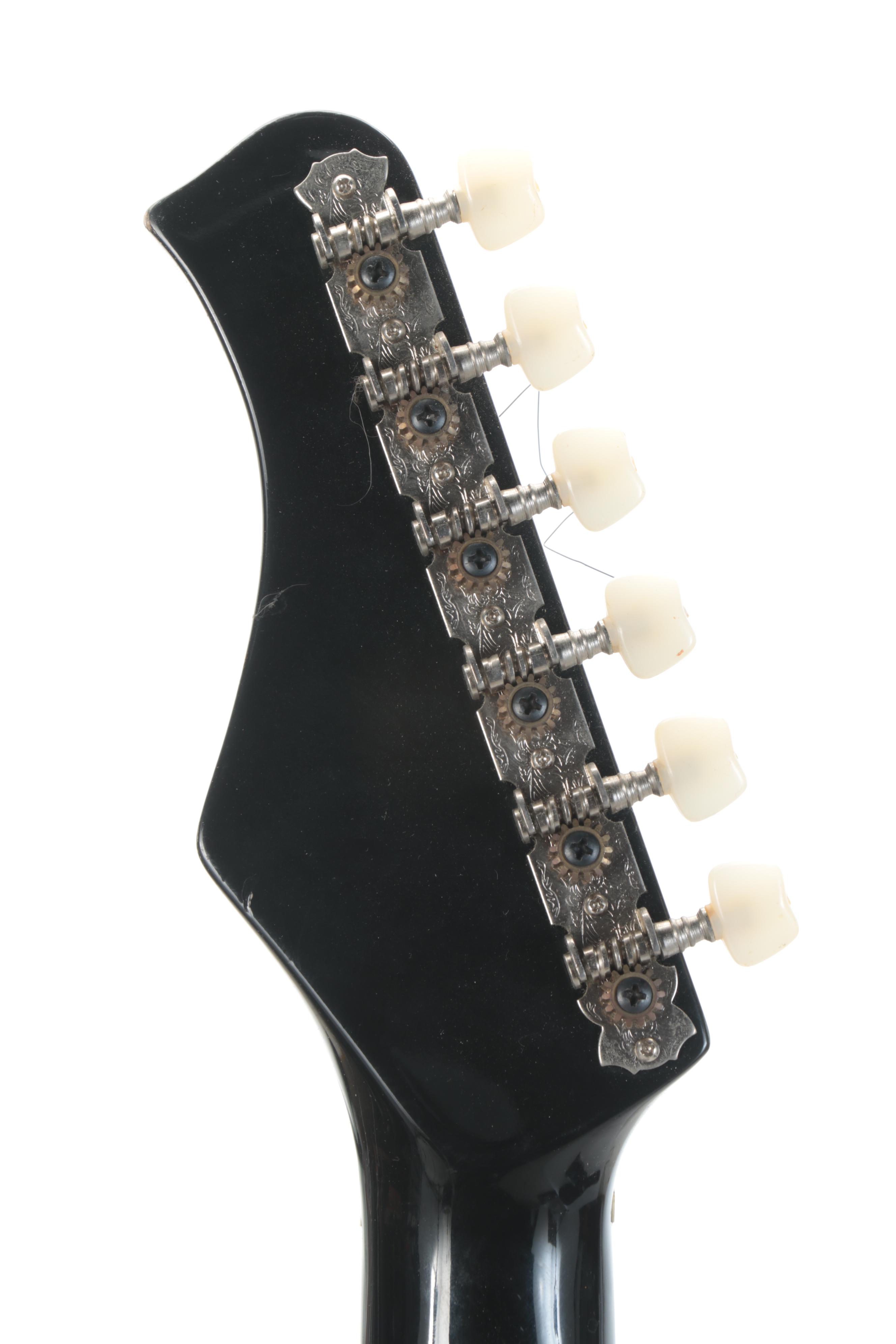 Synsonics "The Terminator" Electric Guitar with Audio-Technica Studio Headphones