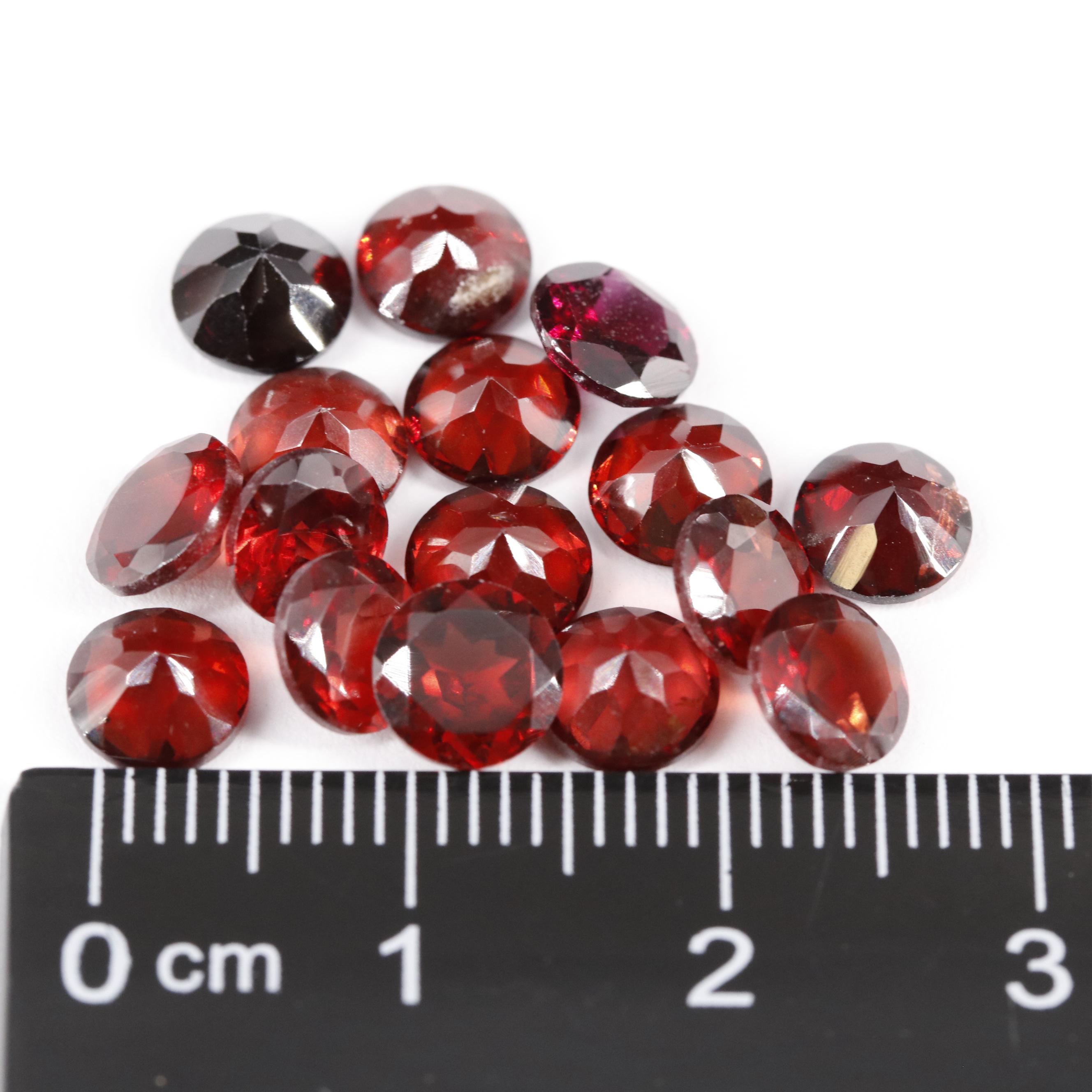 Loose 15.72 CTW Garnet Lot
