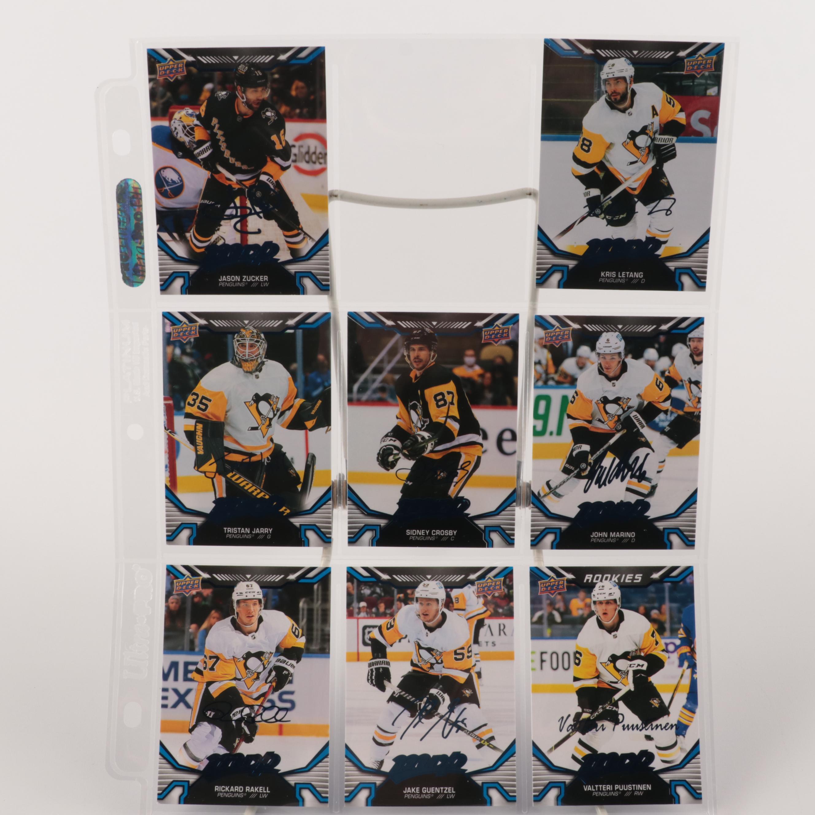 Upper Deck, More Hockey Cards with Lemieux, Crosby and Others, 1990s–2020s