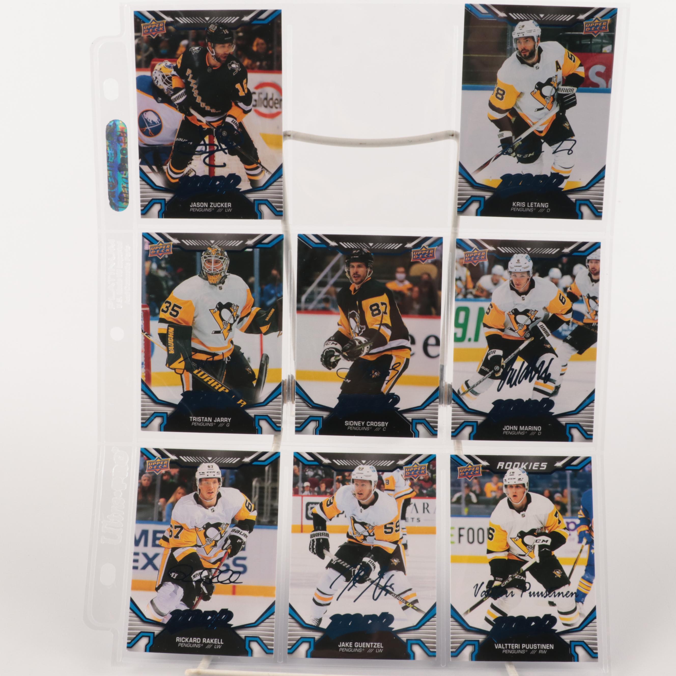 Upper Deck, More Hockey Cards with Lemieux, Crosby and Others, 1990s–2020s