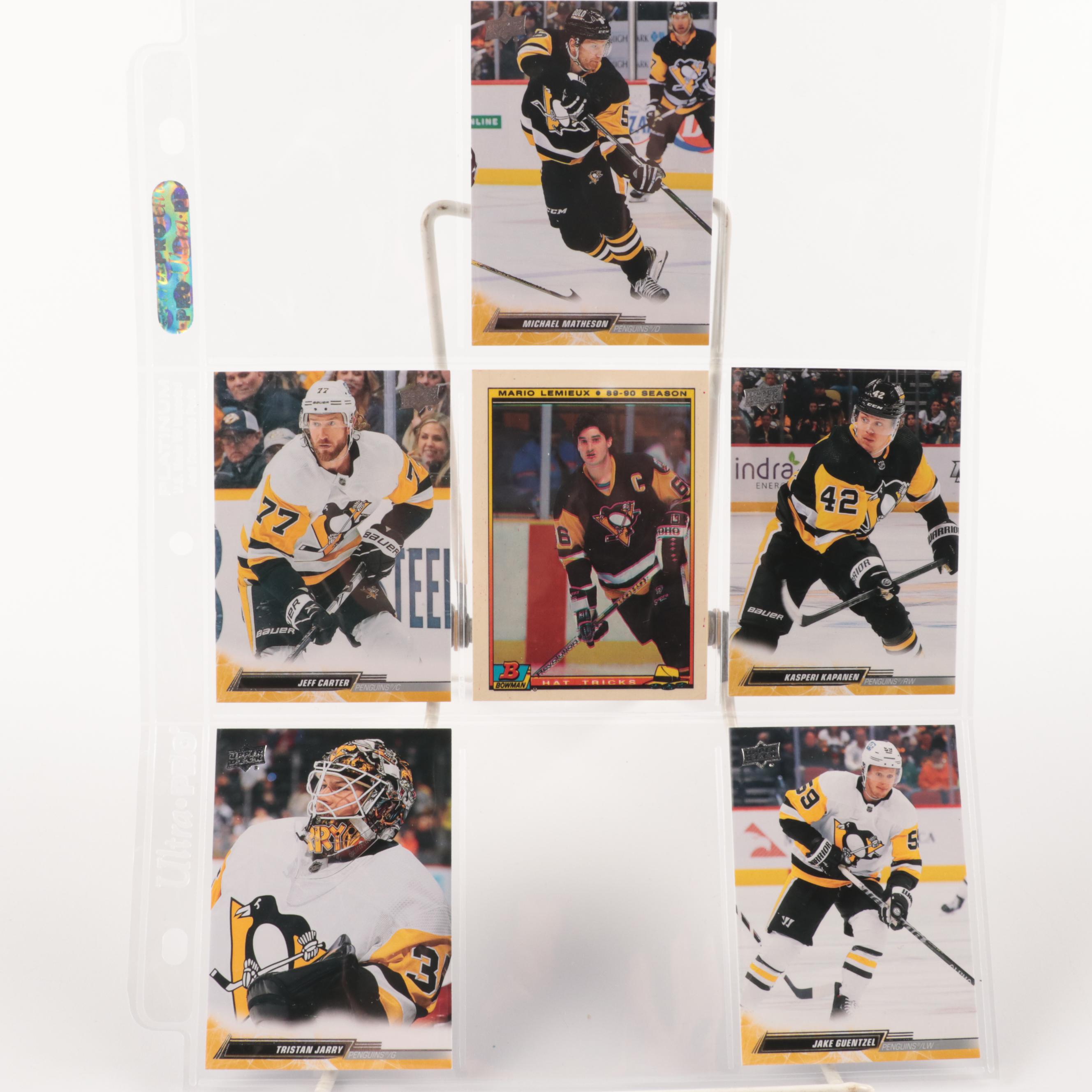 Upper Deck, More Hockey Cards with Lemieux, Crosby and Others, 1990s–2020s