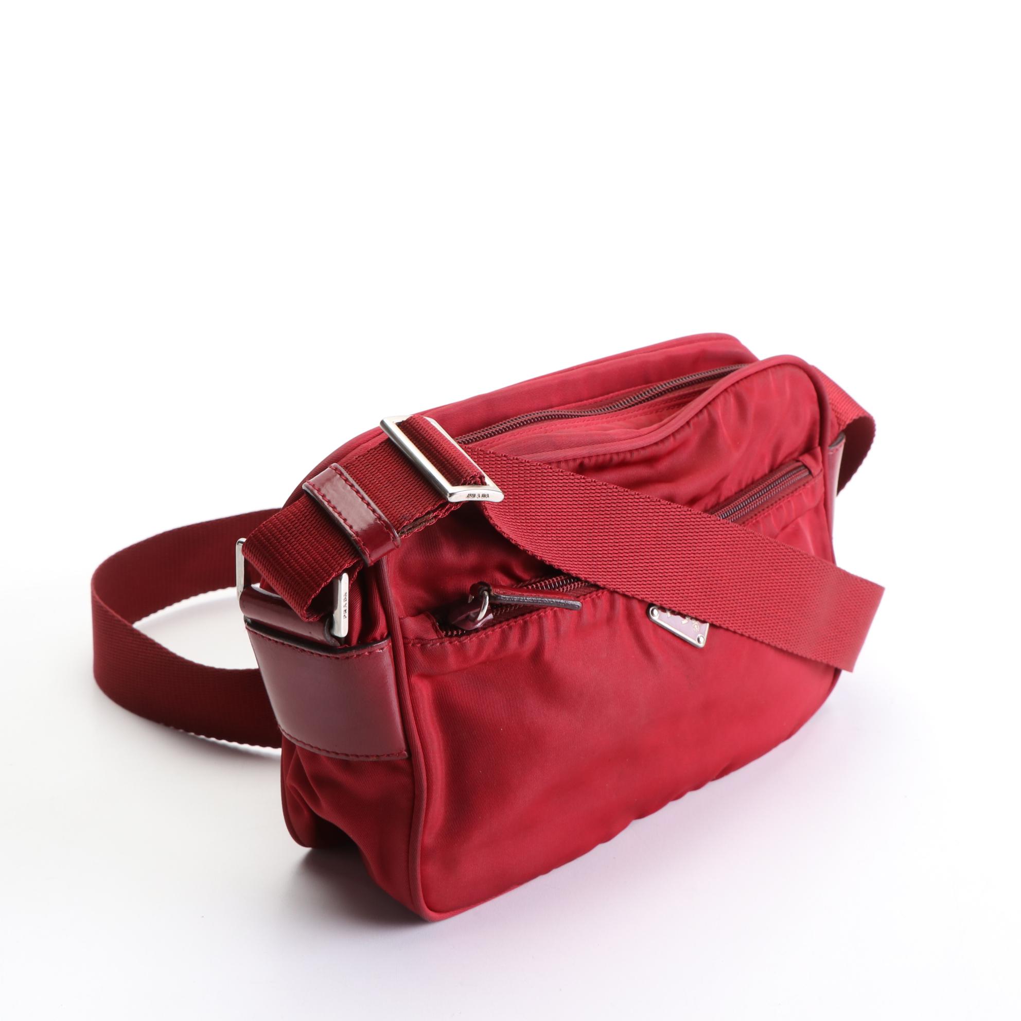 Prada Nylon Tessuto Crossbody Bag