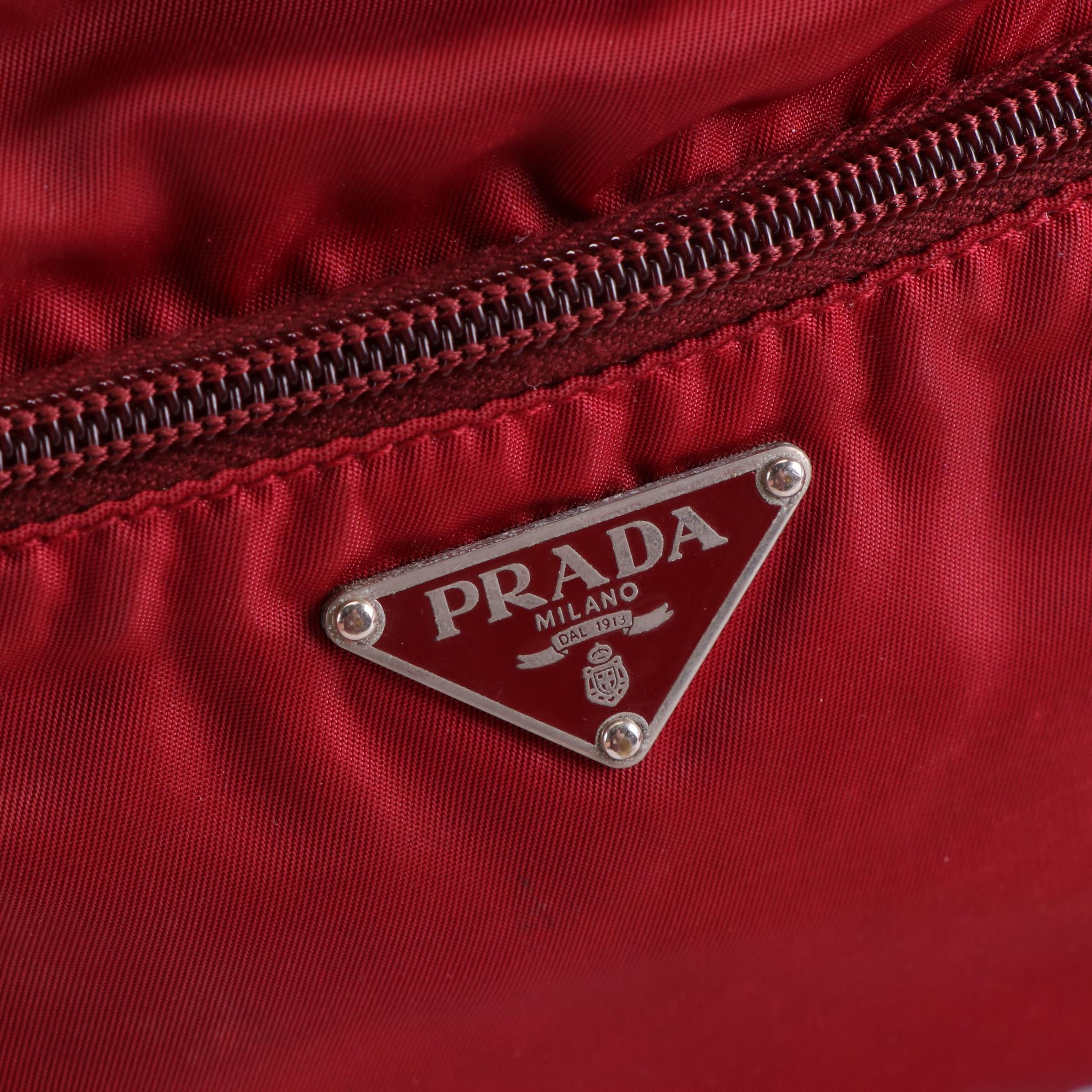 Prada Nylon Tessuto Crossbody Bag