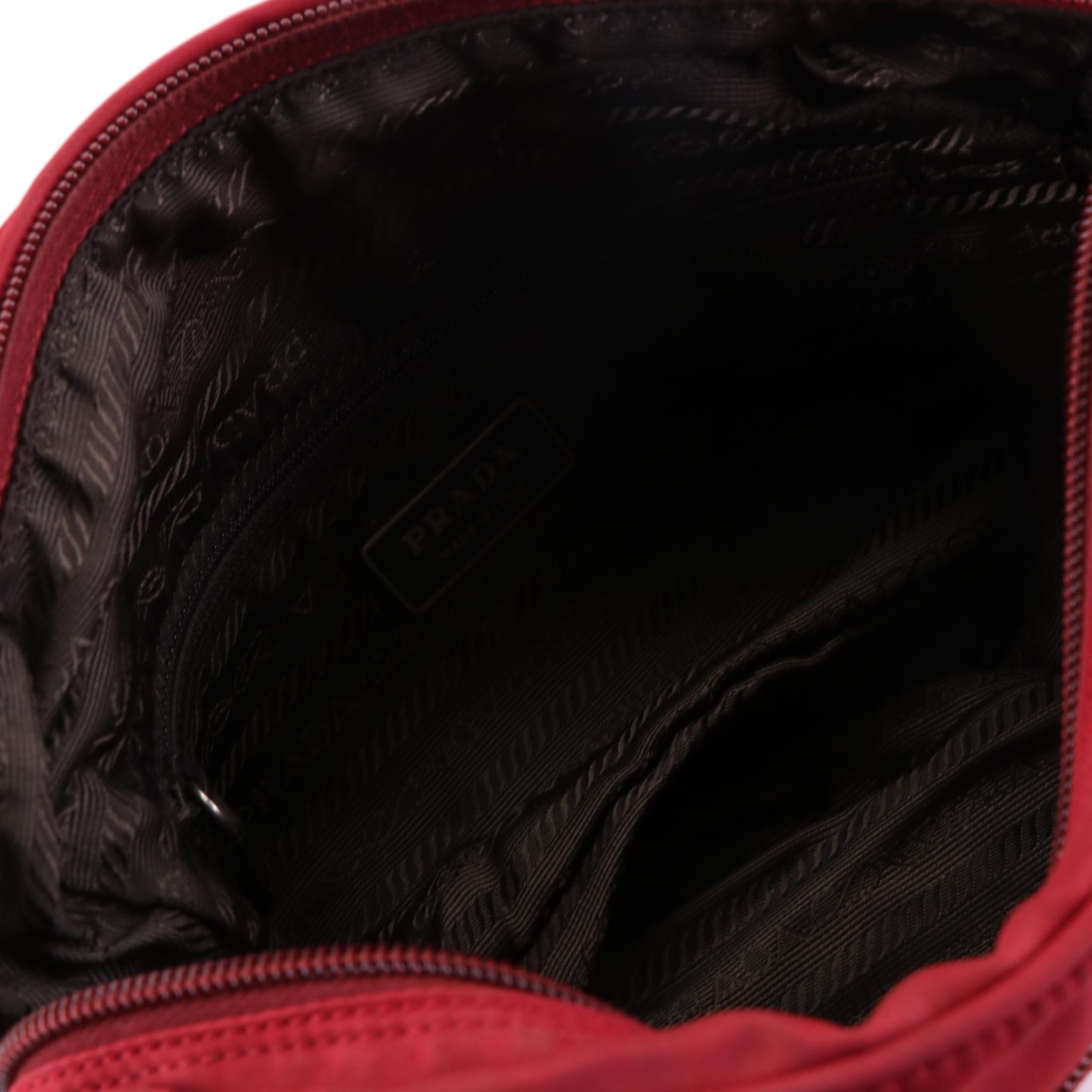 Prada Nylon Tessuto Crossbody Bag
