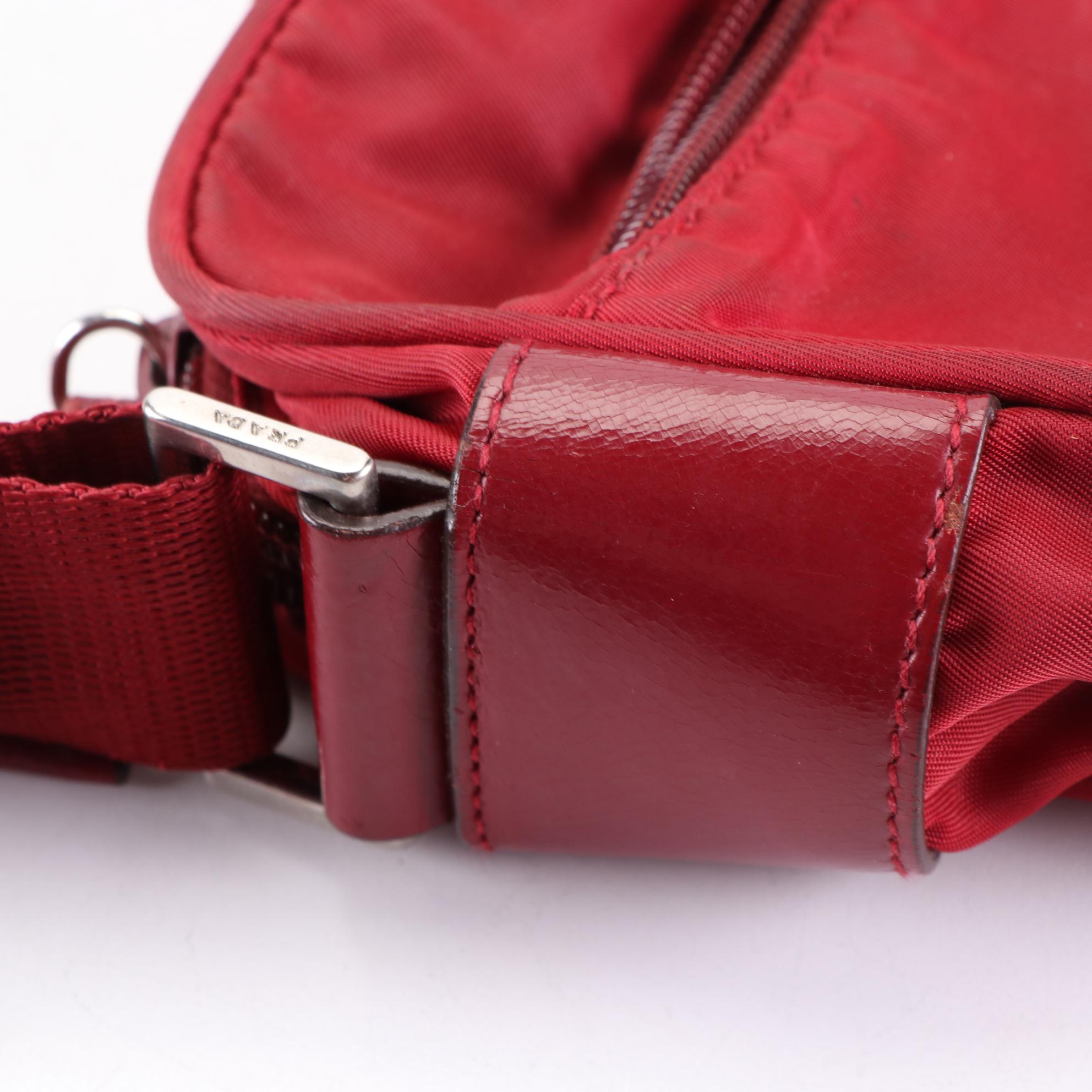 Prada Nylon Tessuto Crossbody Bag