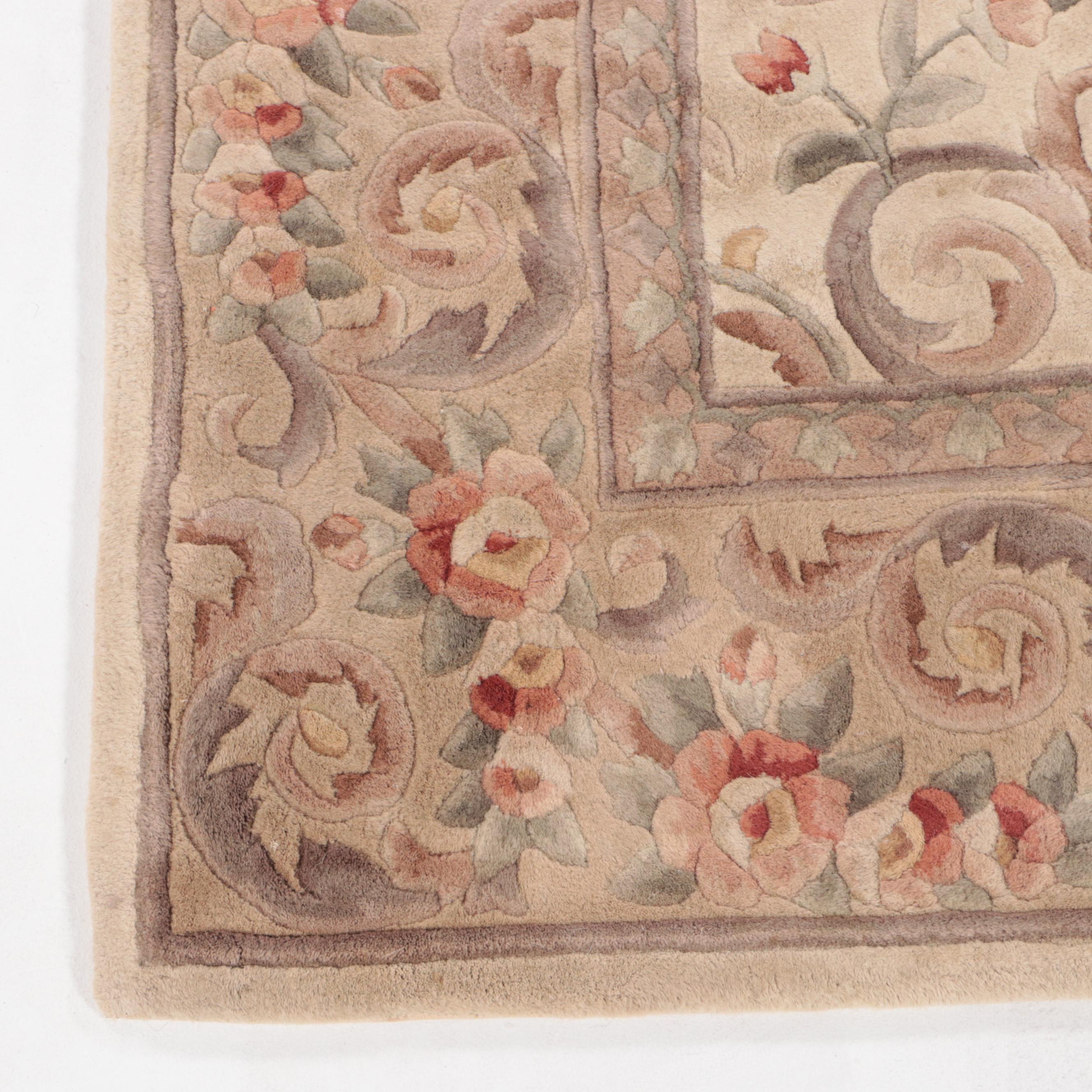 5'3 x 8' Hand-Tufted Chinese Peking Area Rug