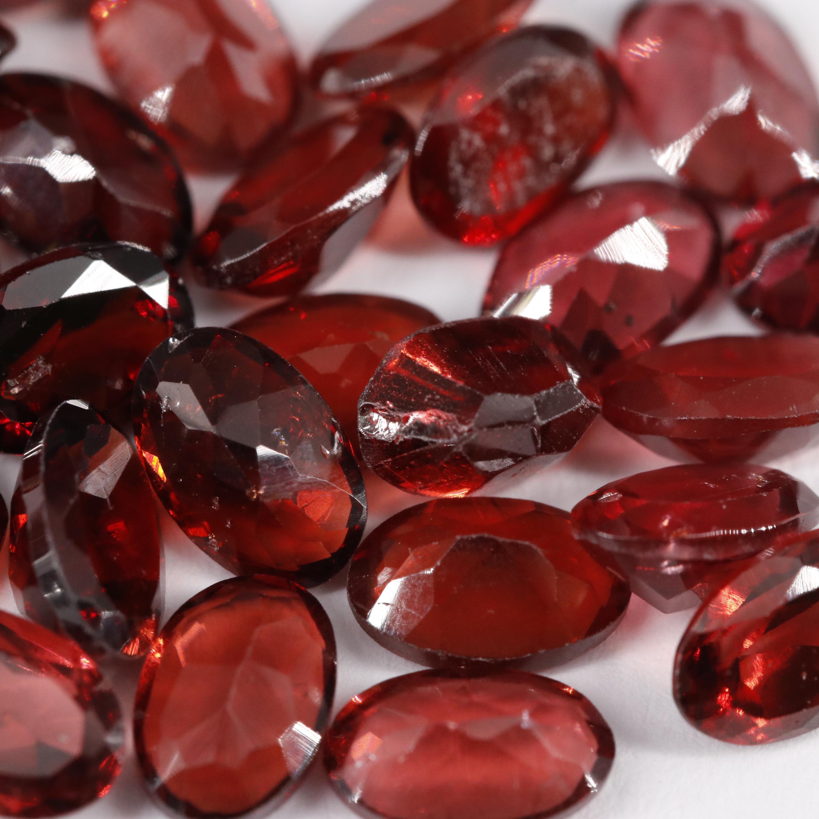 Loose 14.98 CTW Garnet Lot