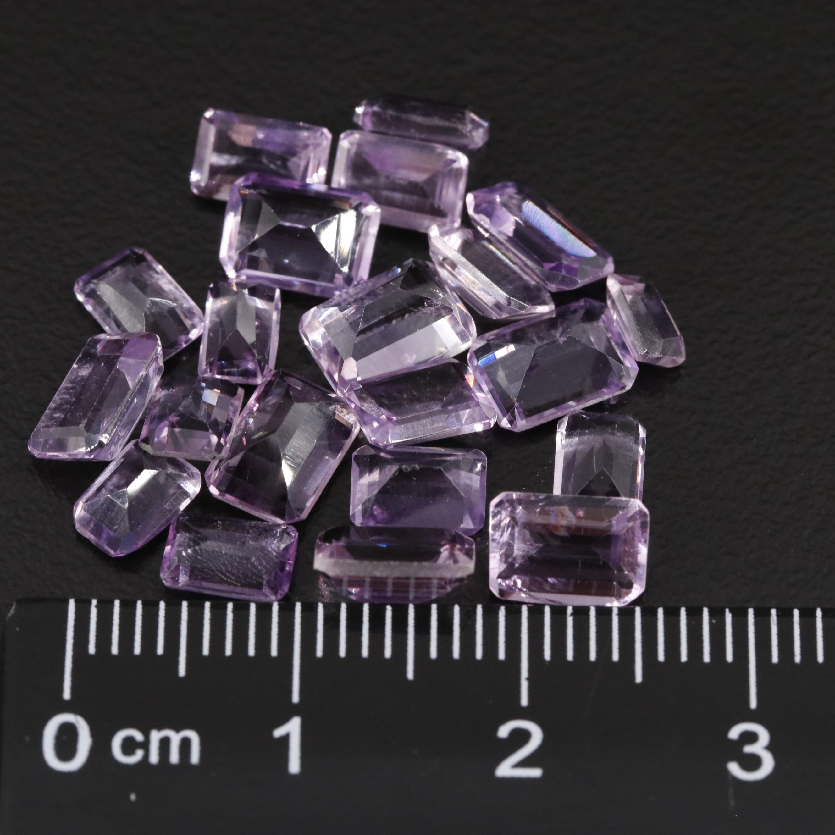 Loose 12.82 CTW Amethyst Lot