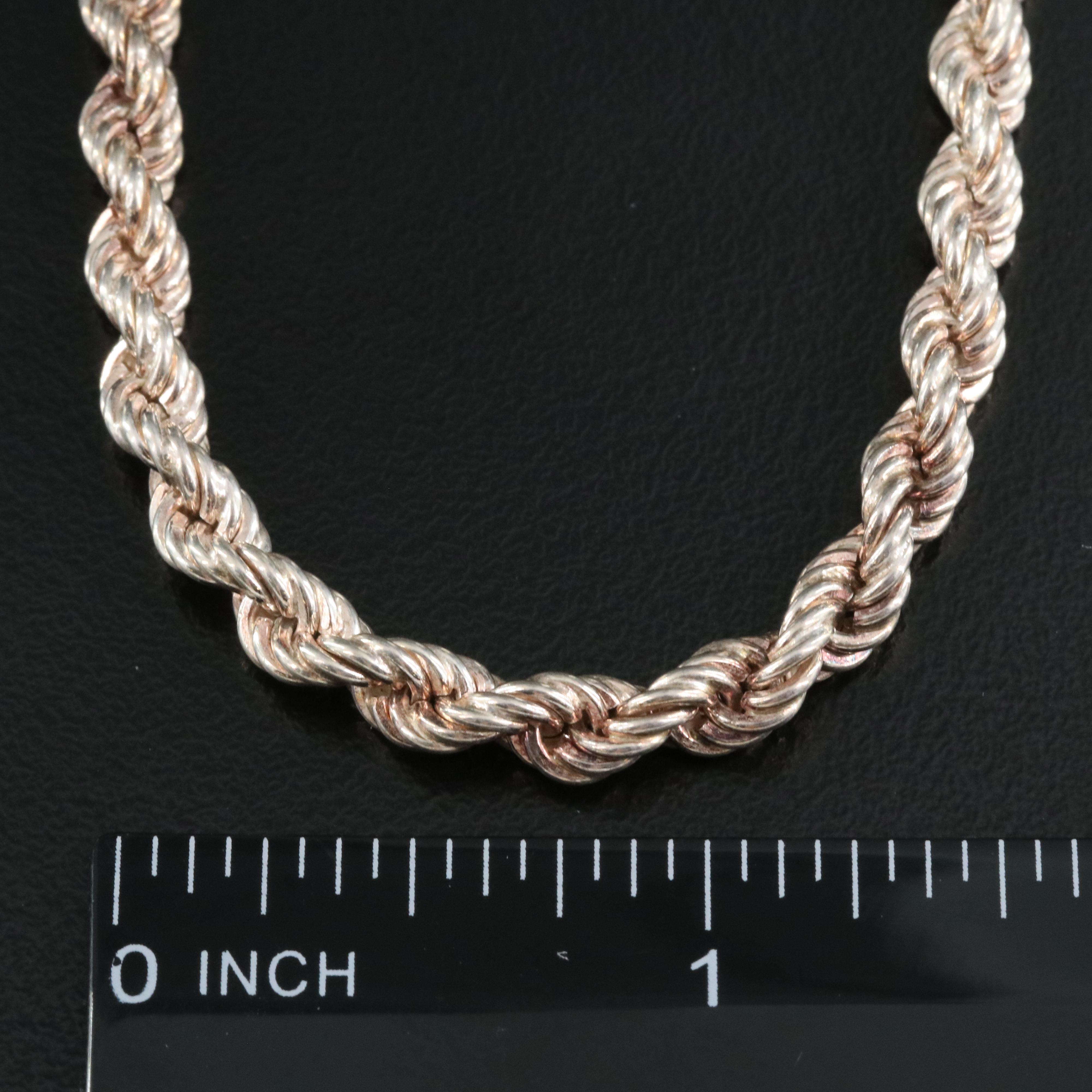 Italian Sterling Rope Chains