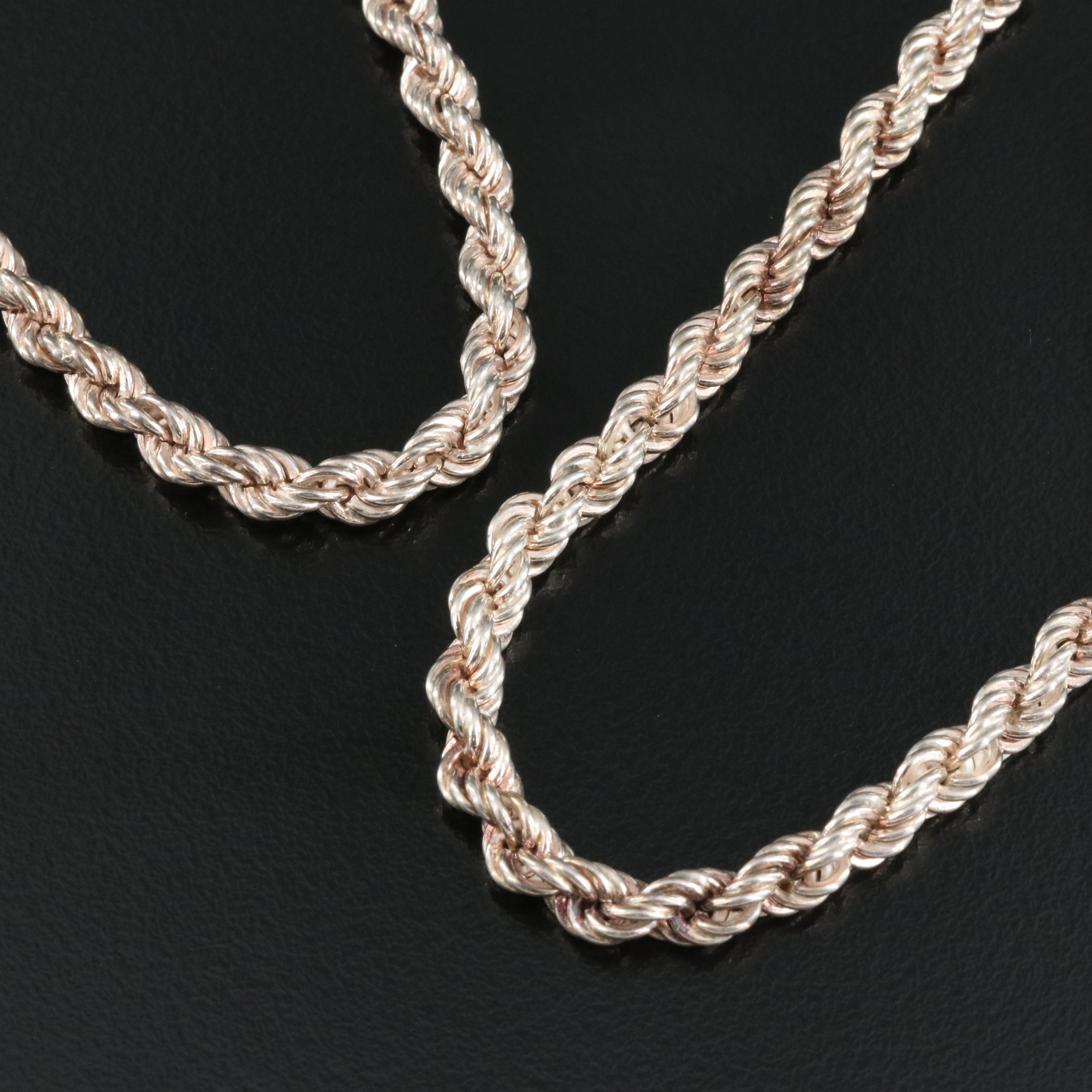 Italian Sterling Rope Chains
