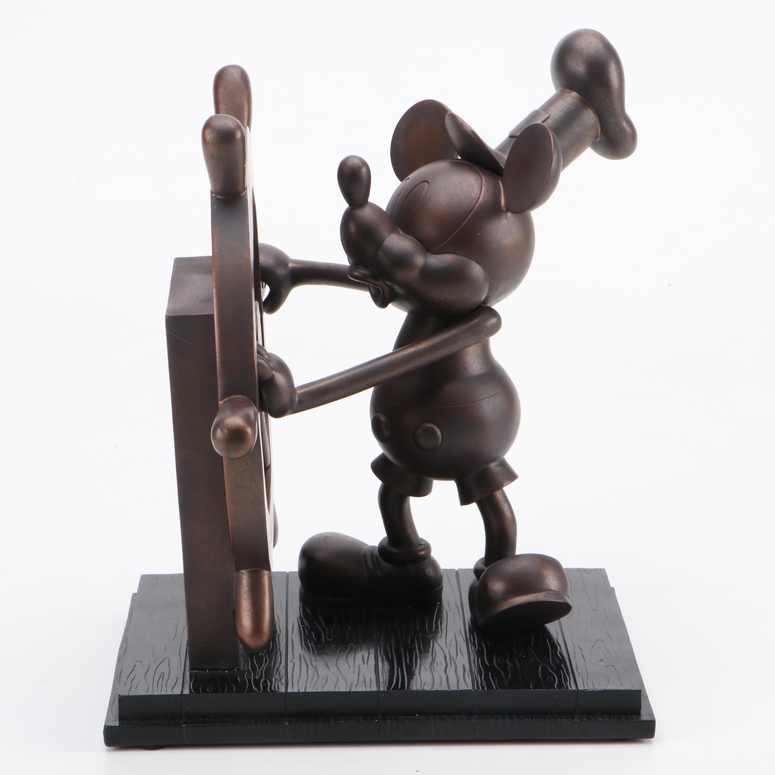Disney "Steamboat Willie" Bronzed Resin Limited Edition Sculpture
