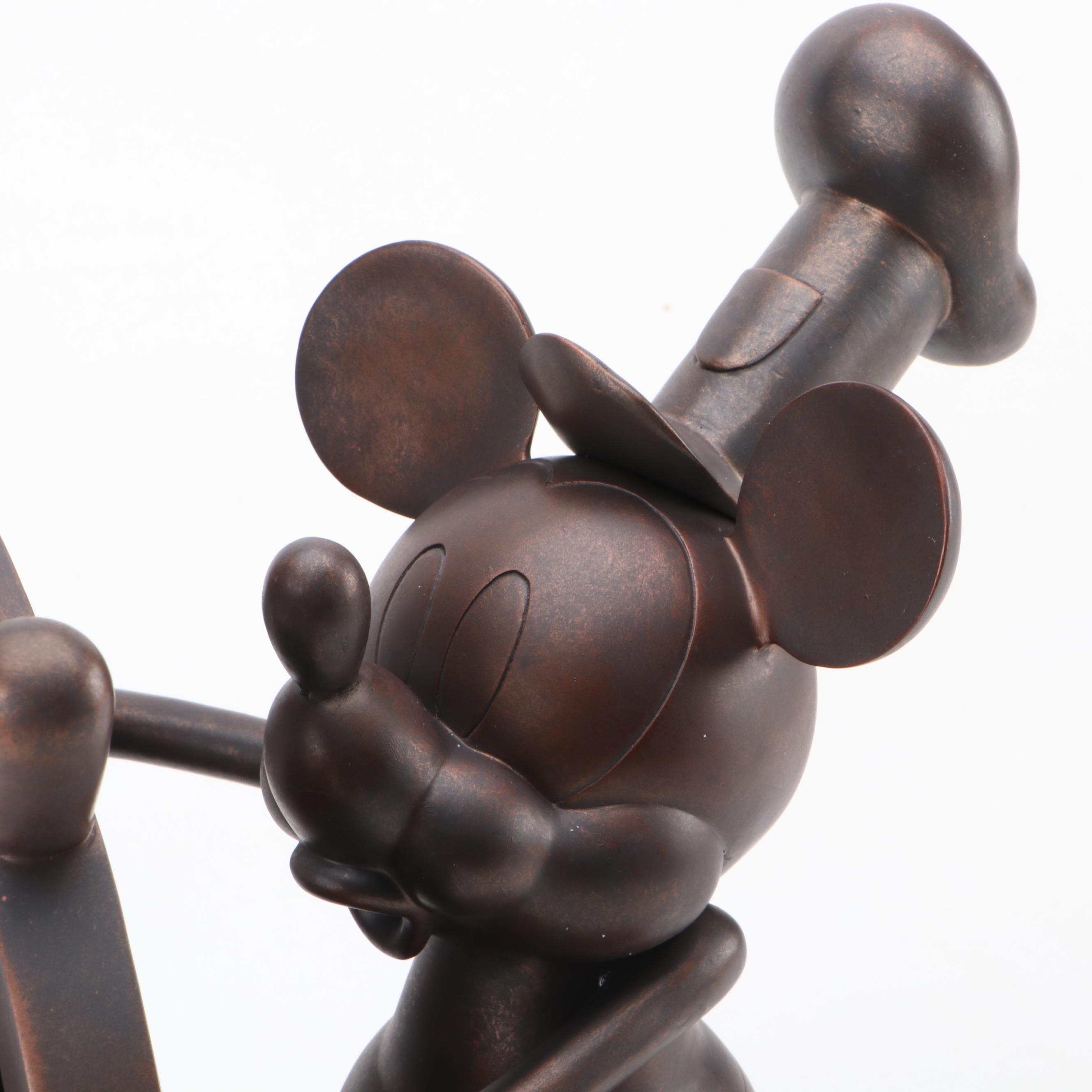 Disney "Steamboat Willie" Bronzed Resin Limited Edition Sculpture
