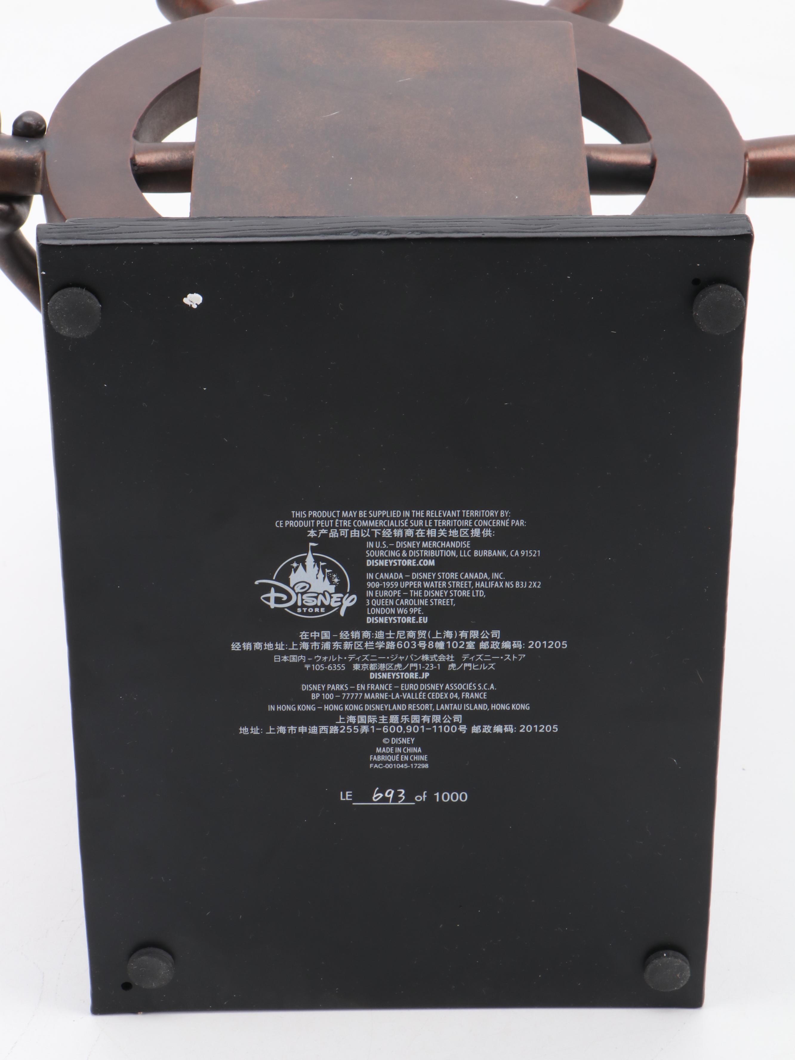 Disney "Steamboat Willie" Bronzed Resin Limited Edition Sculpture