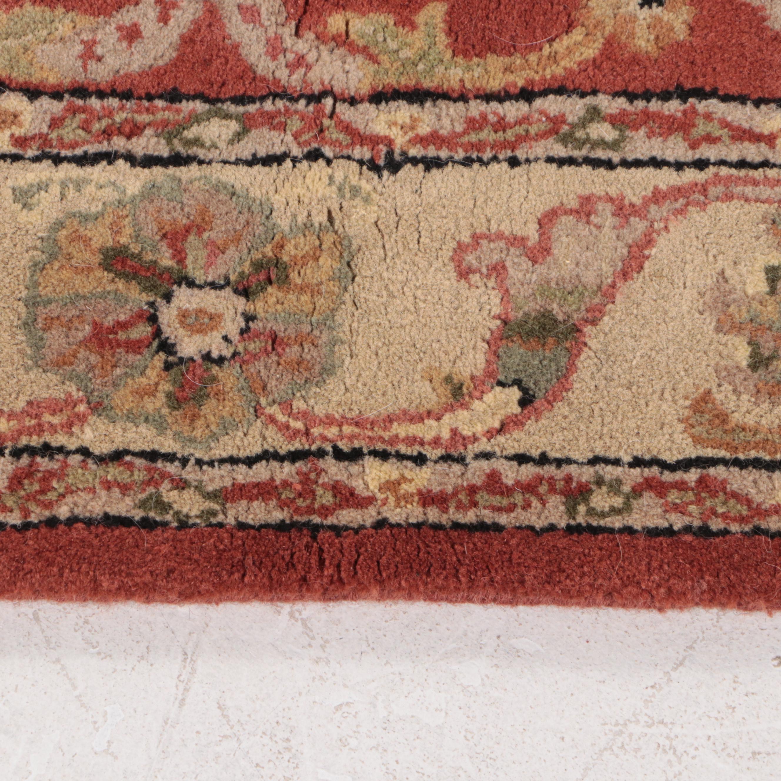 4' x 6' Hand-Tufted Capel Indian Agra Area Rug