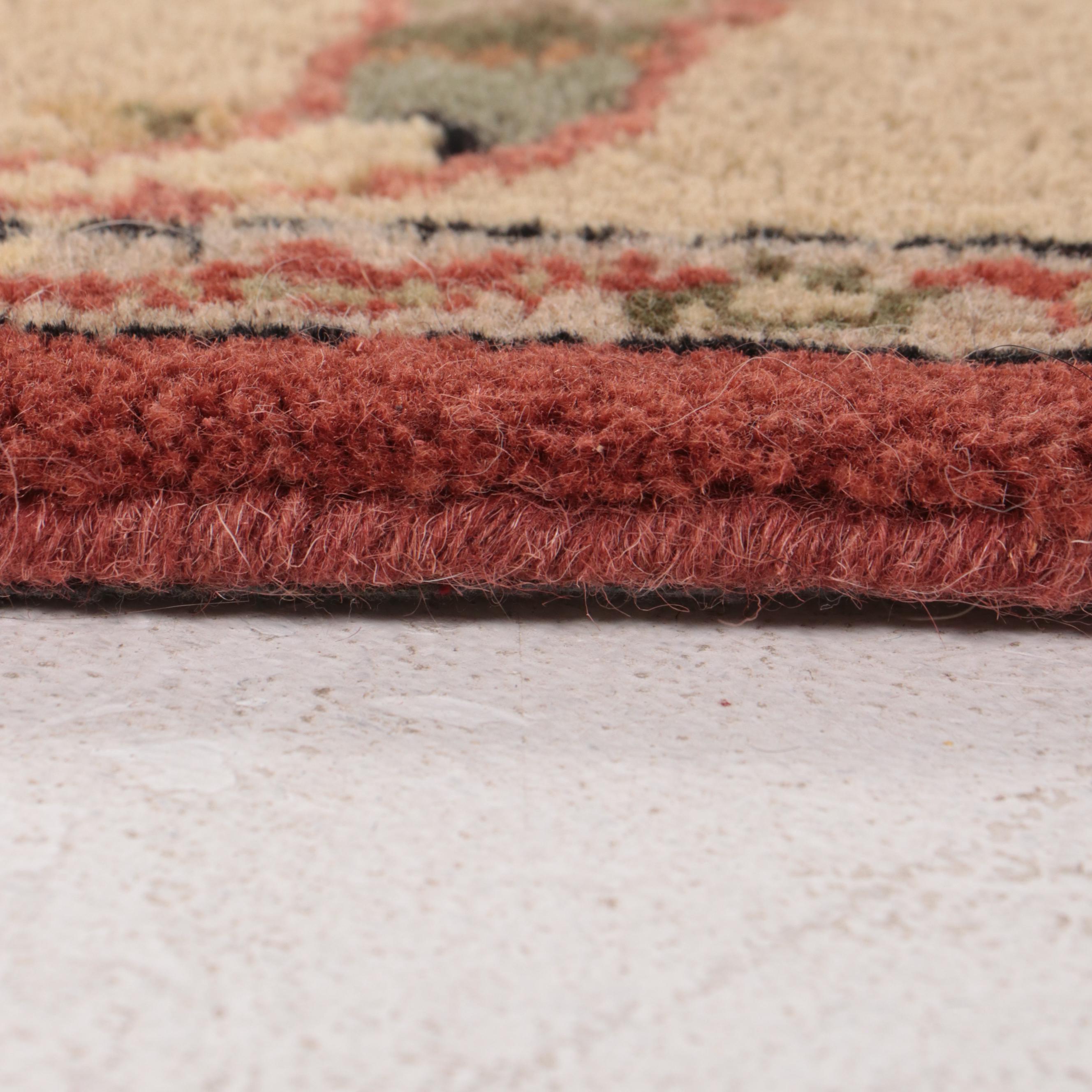 4' x 6' Hand-Tufted Capel Indian Agra Area Rug