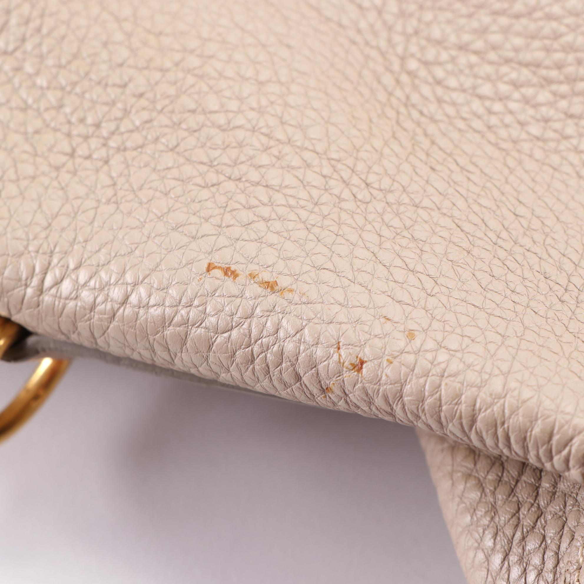 Prada Two-Way Tote Bag in Vitello Daino Leather