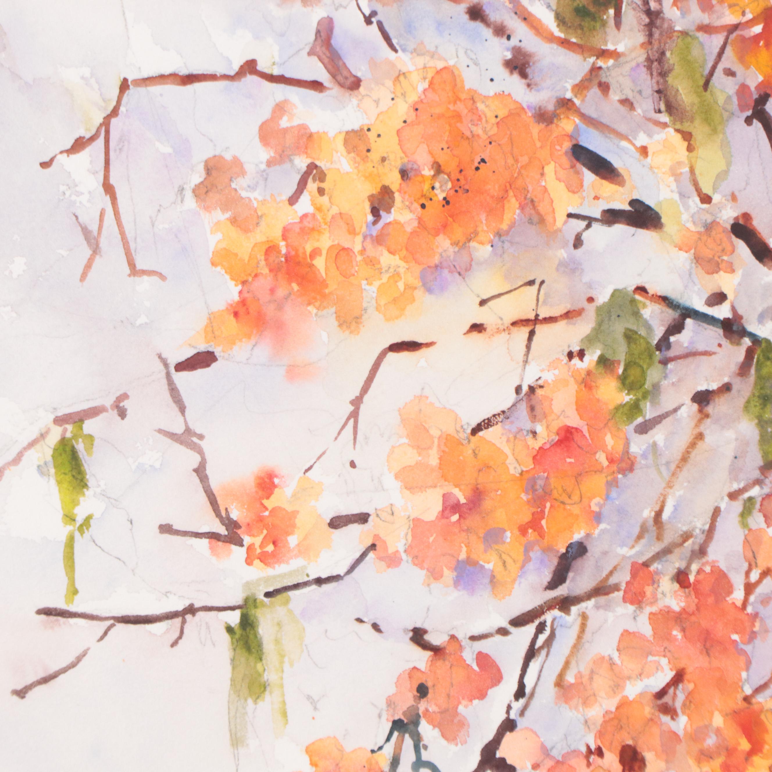 Nancy Nordloh Neville Watercolor Still Life Painting, 2004