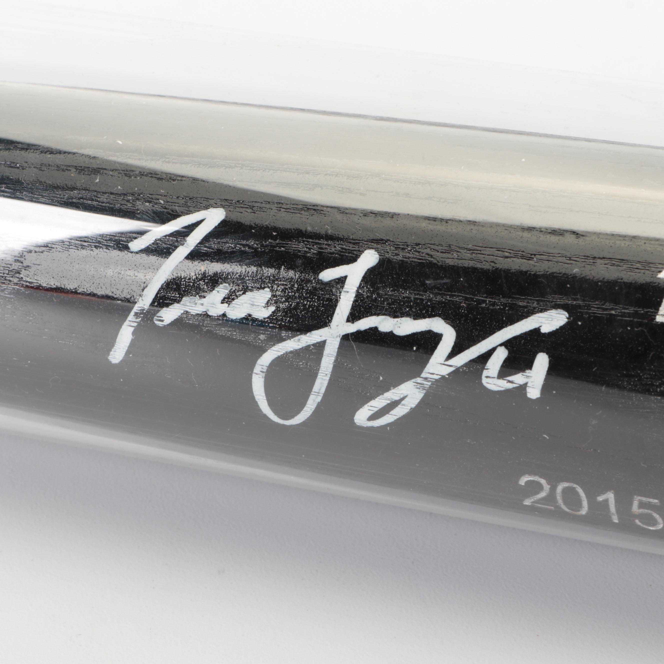 Todd Frazier Signed 2015 Home Run Derby Bat and "HR Derby Champ" Baseball