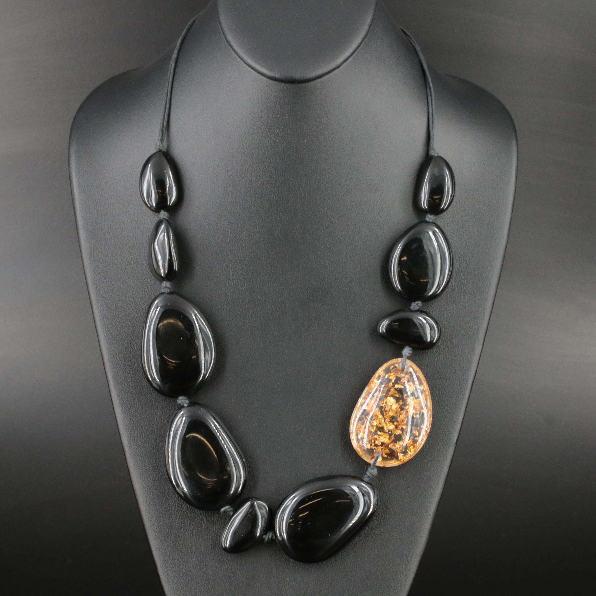 Carlos Sobral Brazilian Modernist Bead Necklace