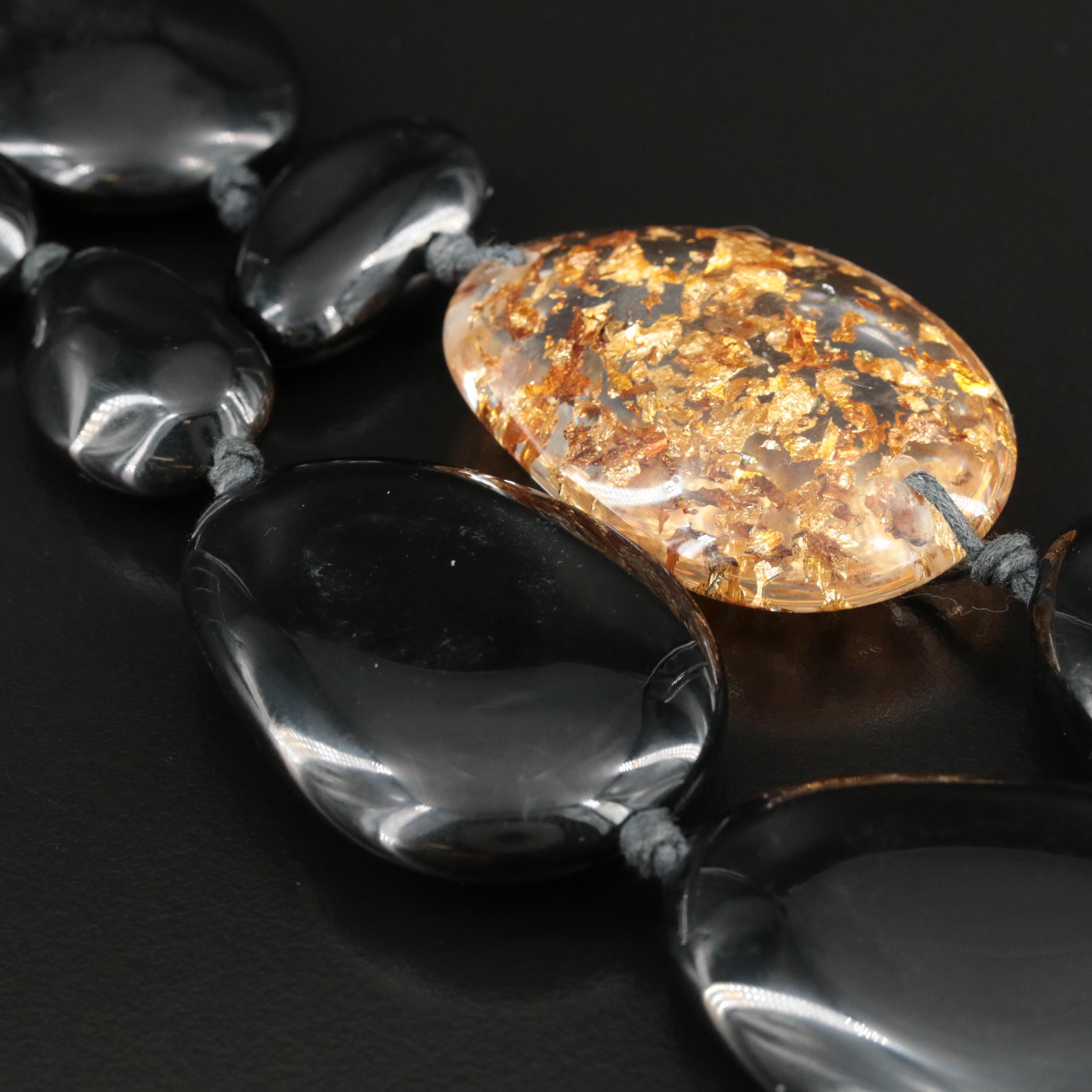 Carlos Sobral Brazilian Modernist Bead Necklace