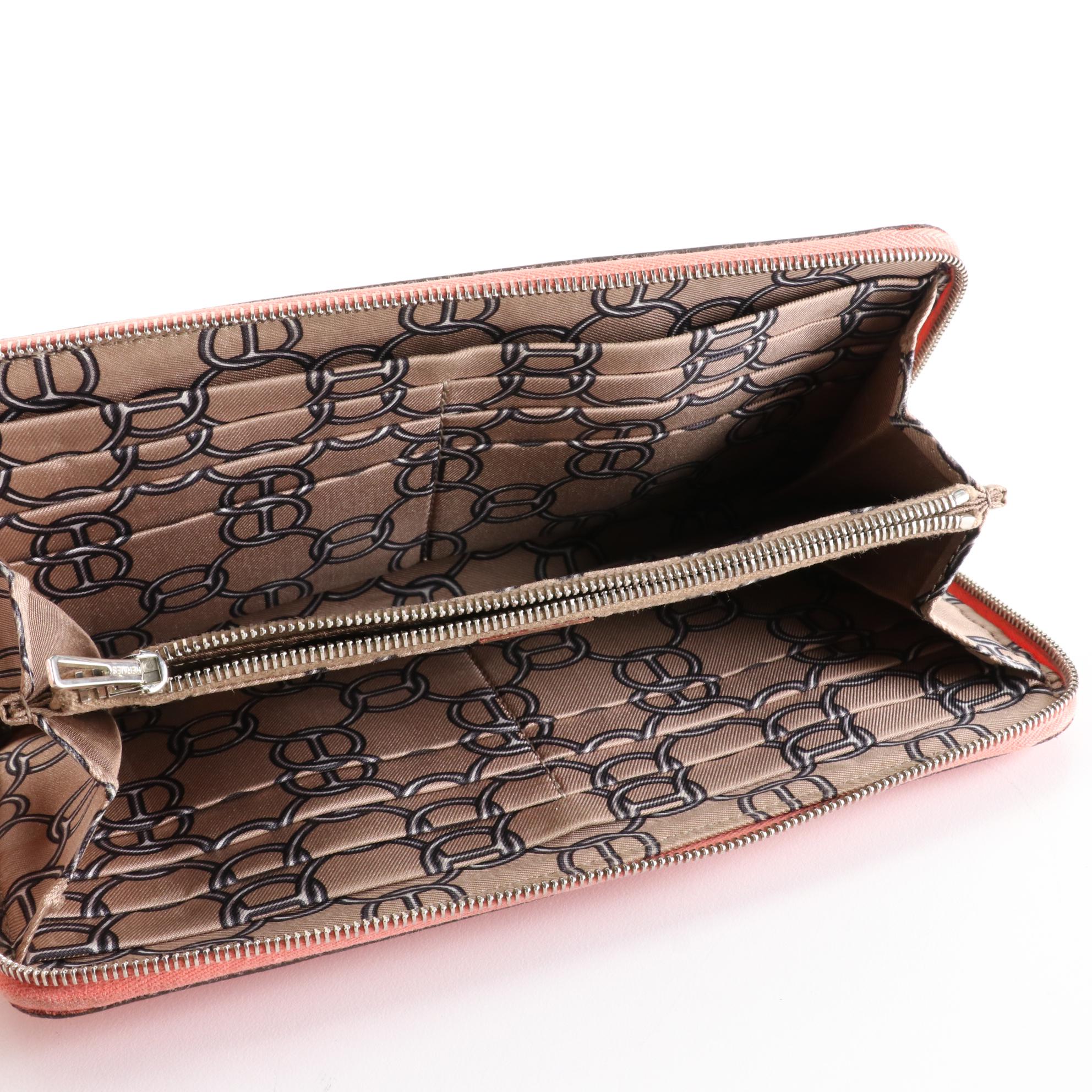 Hermès Azap Wallet Silk'in Epsom