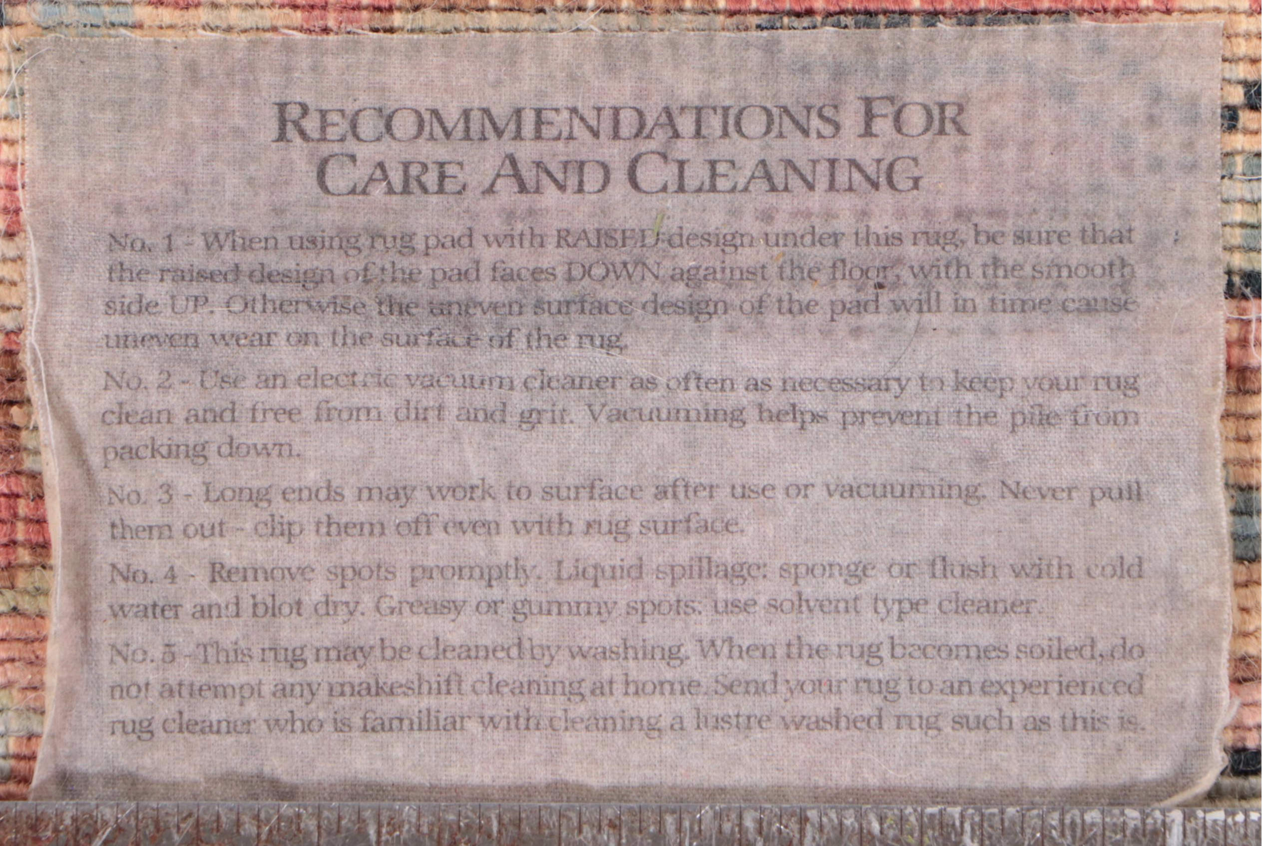 Pair of Machine Made Karastan Williamsburg and "Navy Heriz" Rugs